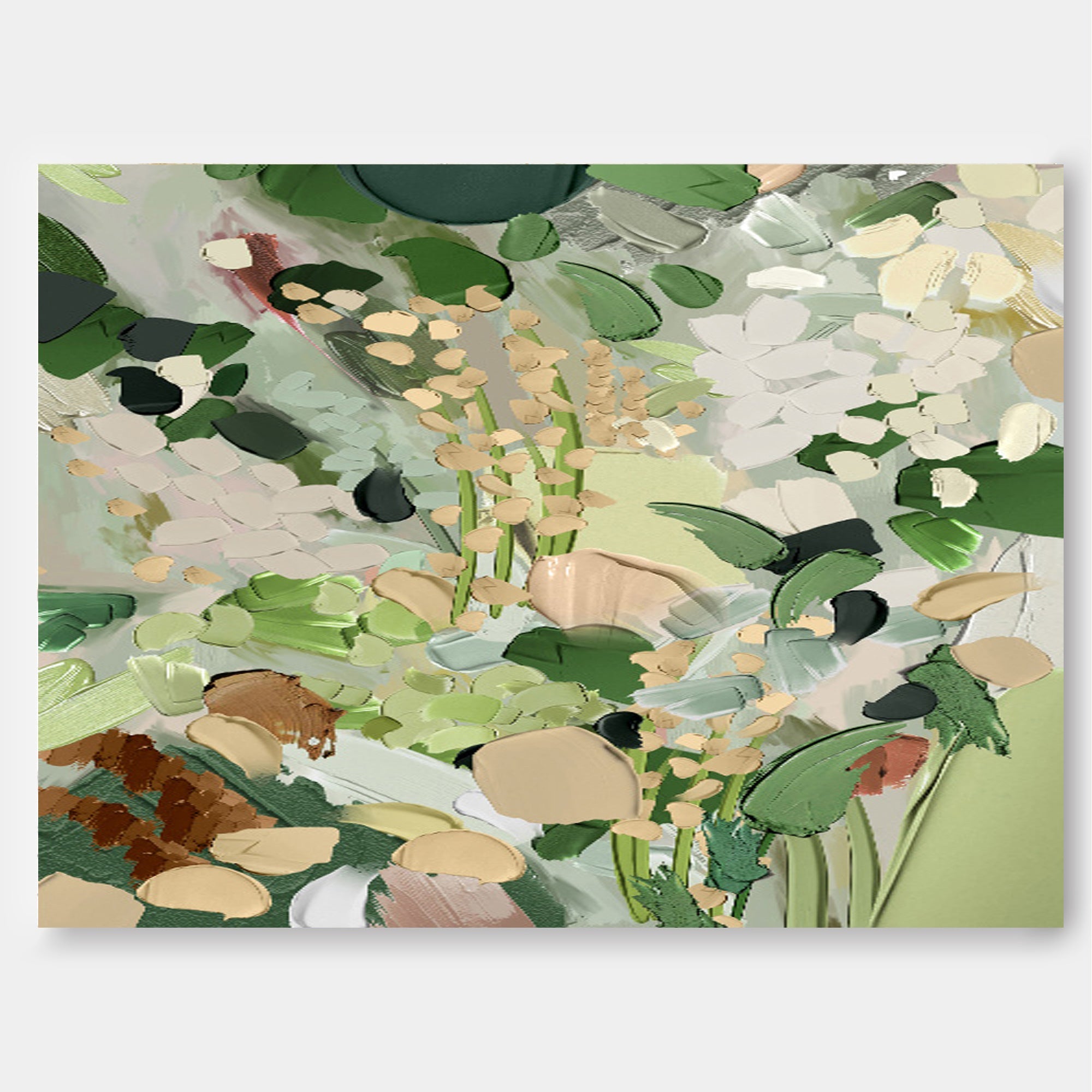 Wall Art Flower Fresh Natural Earthy Elegant