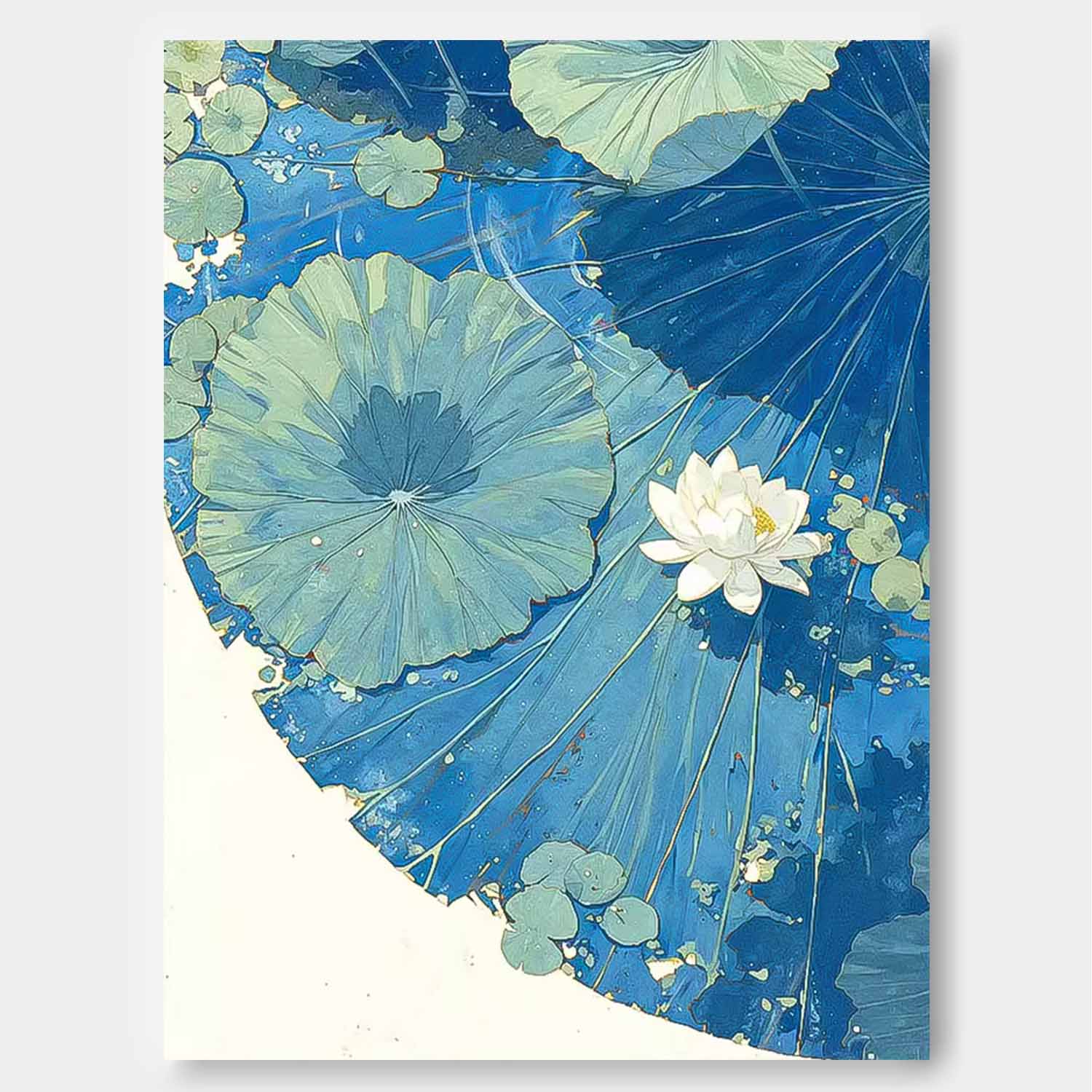 Wall Art Modern Flower Retro Contemporary