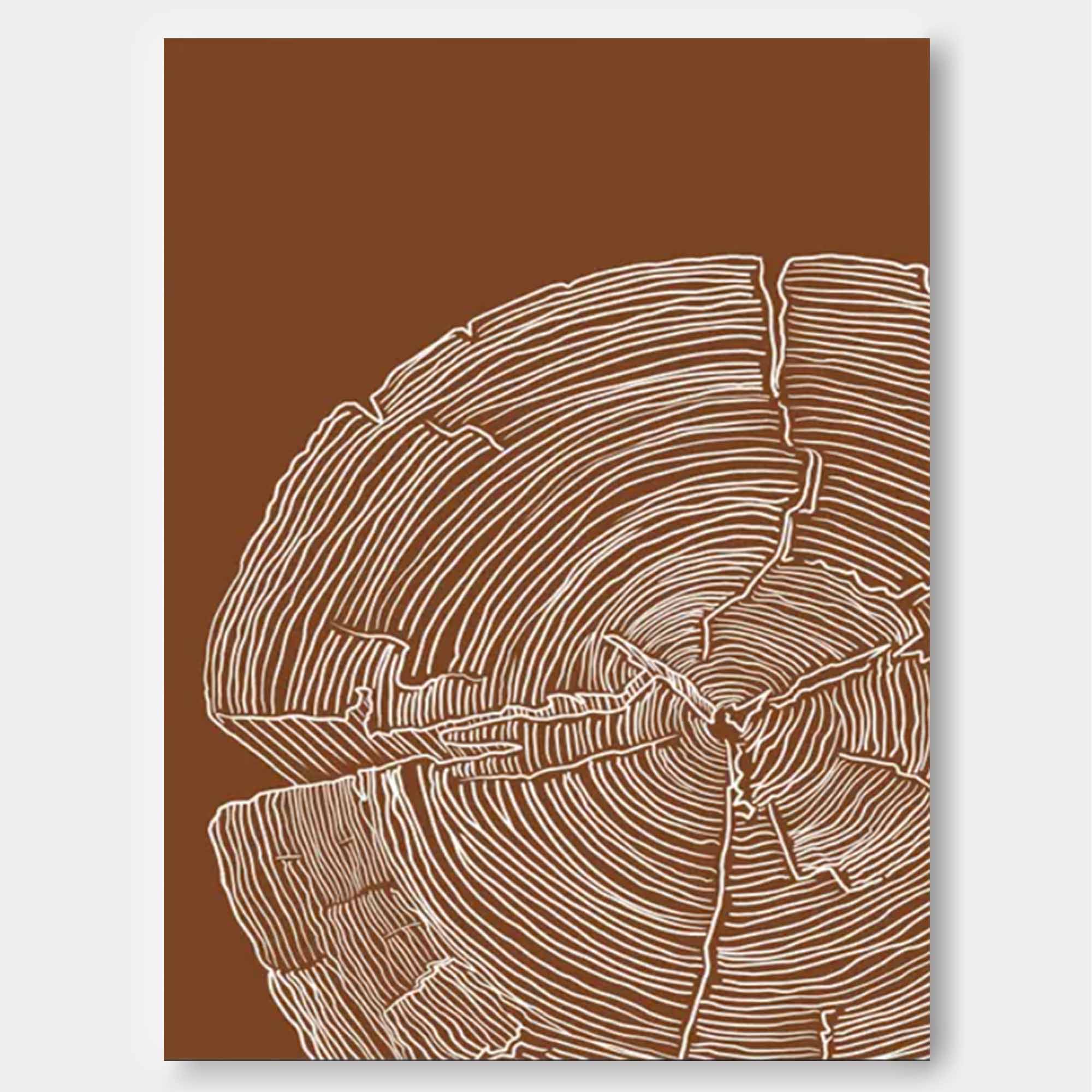 Wall Art Abstract Wabi-Sabi Natural