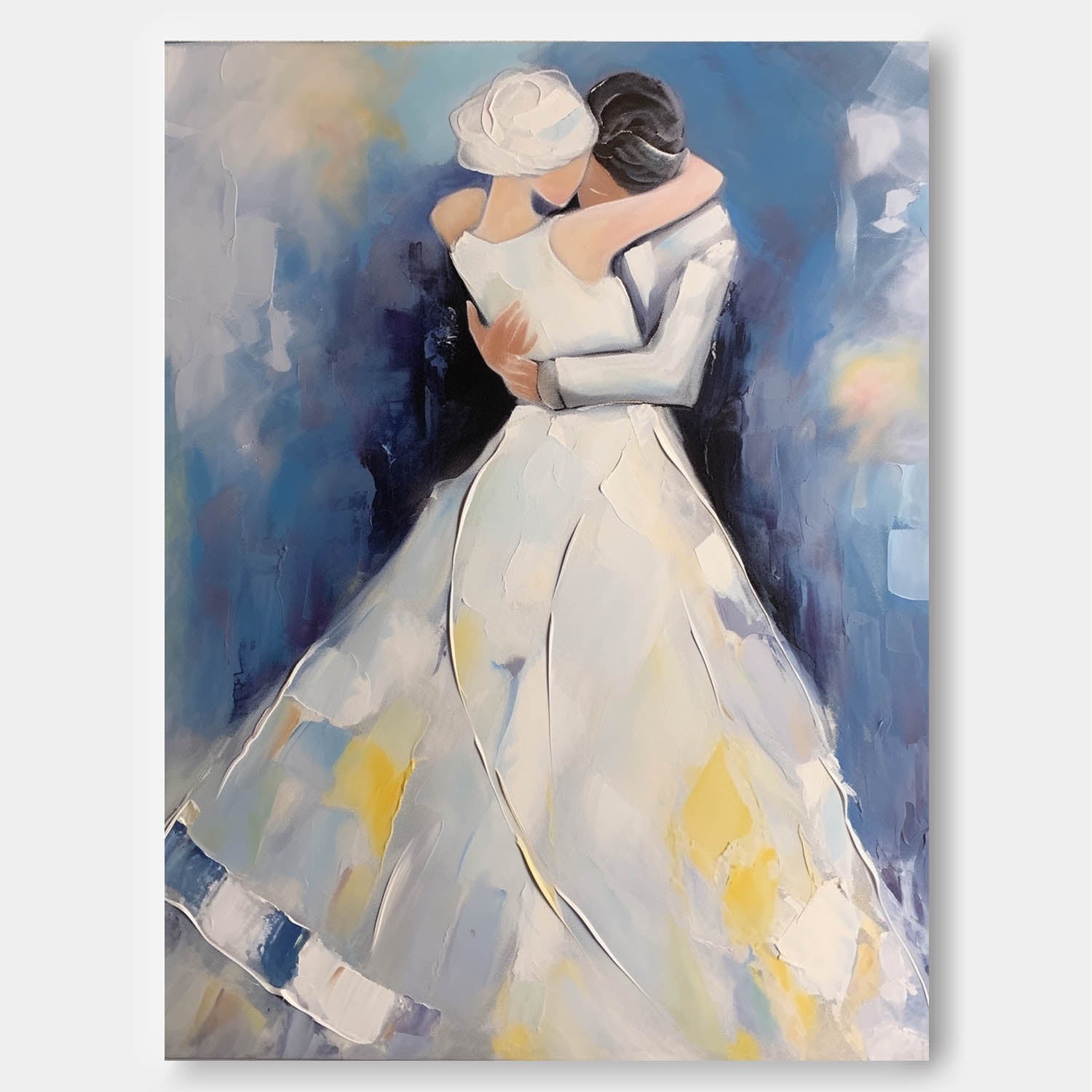 Wall Art Soft People Tender Romantic