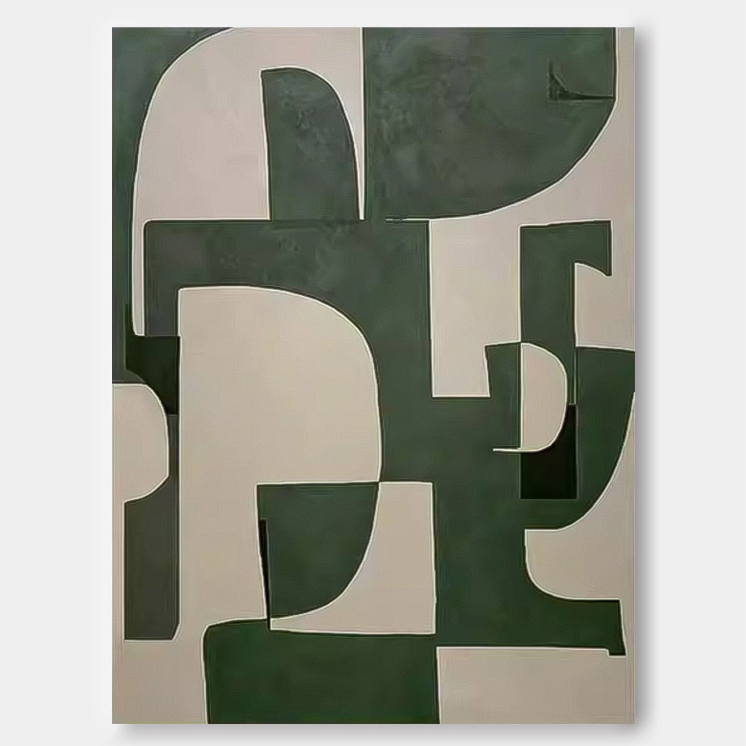 Wall Art Minimalist Modern Abstract Painterly