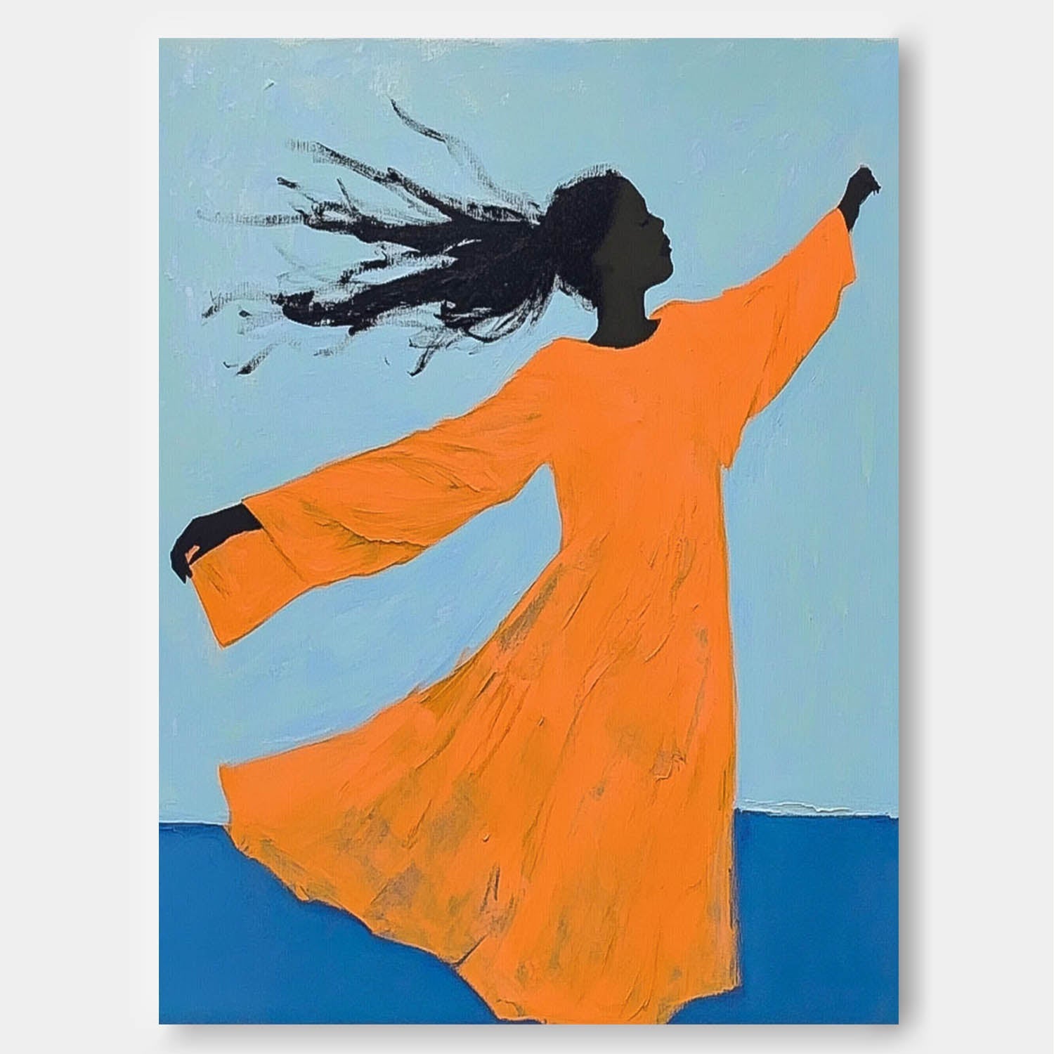 Wall Art People Minimalist Scandinavian Warm