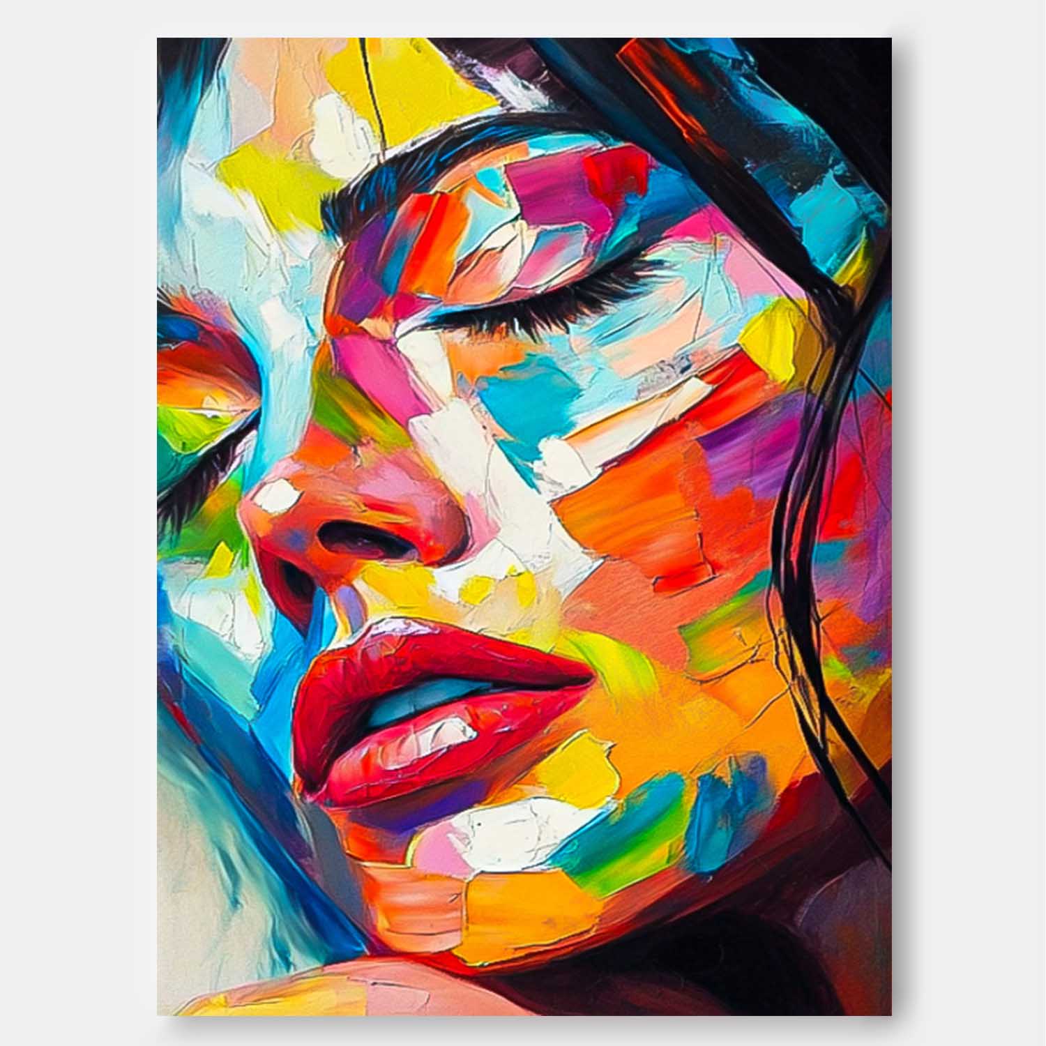 Wall Art People Elegant Modern Abstract