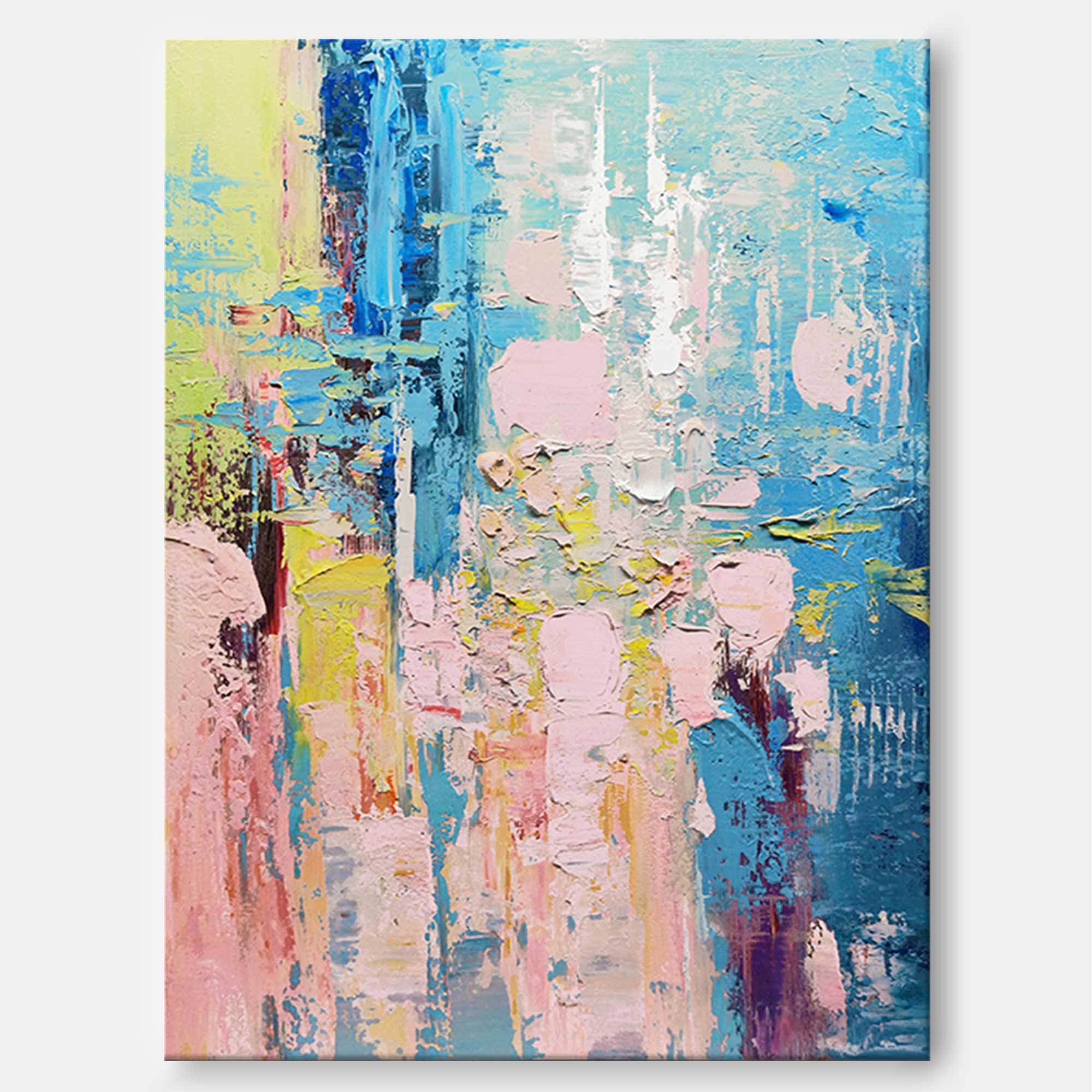 Abstract Canvas Art AB026 - Neutralighting