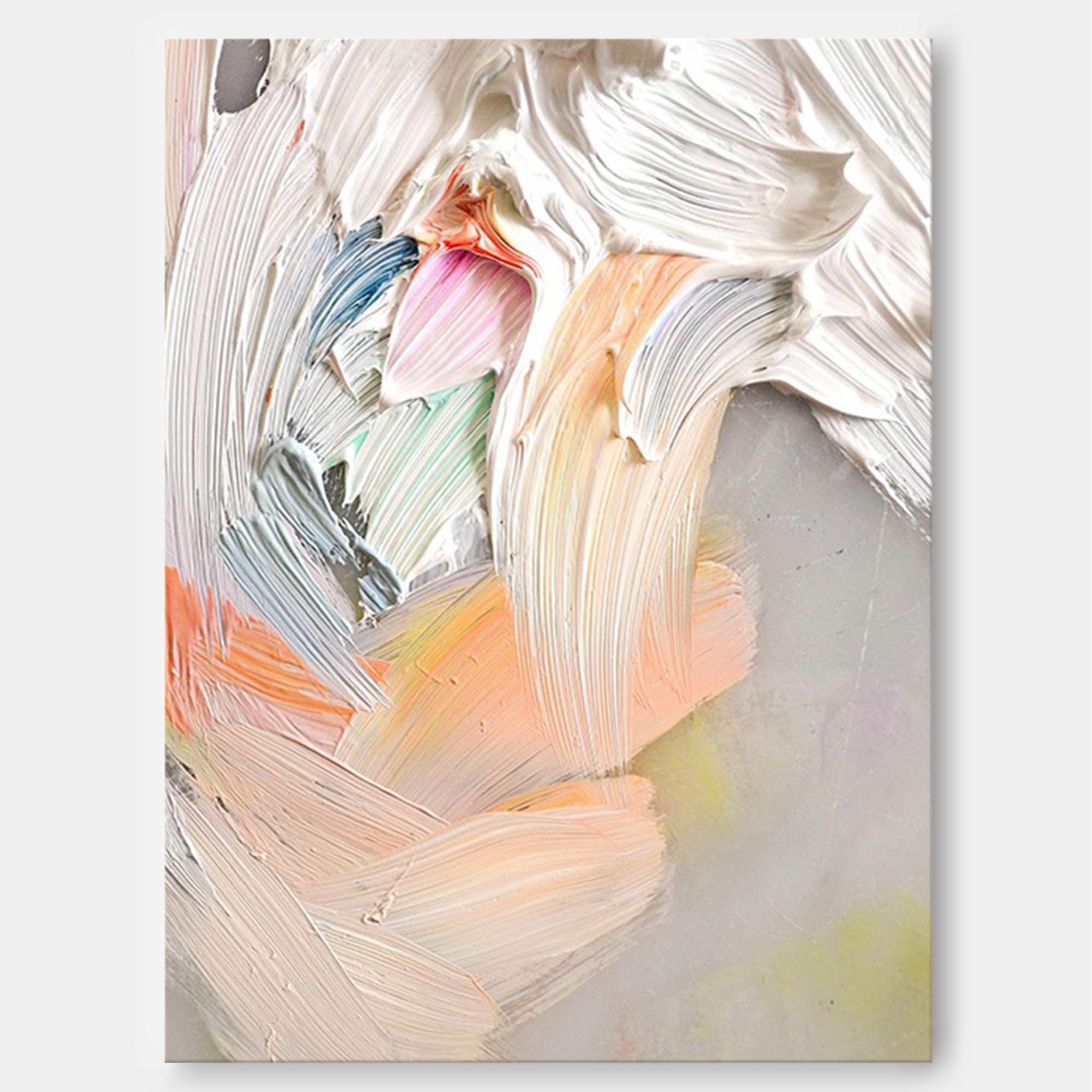 Abstract Canvas Art AB018 - Neutralighting