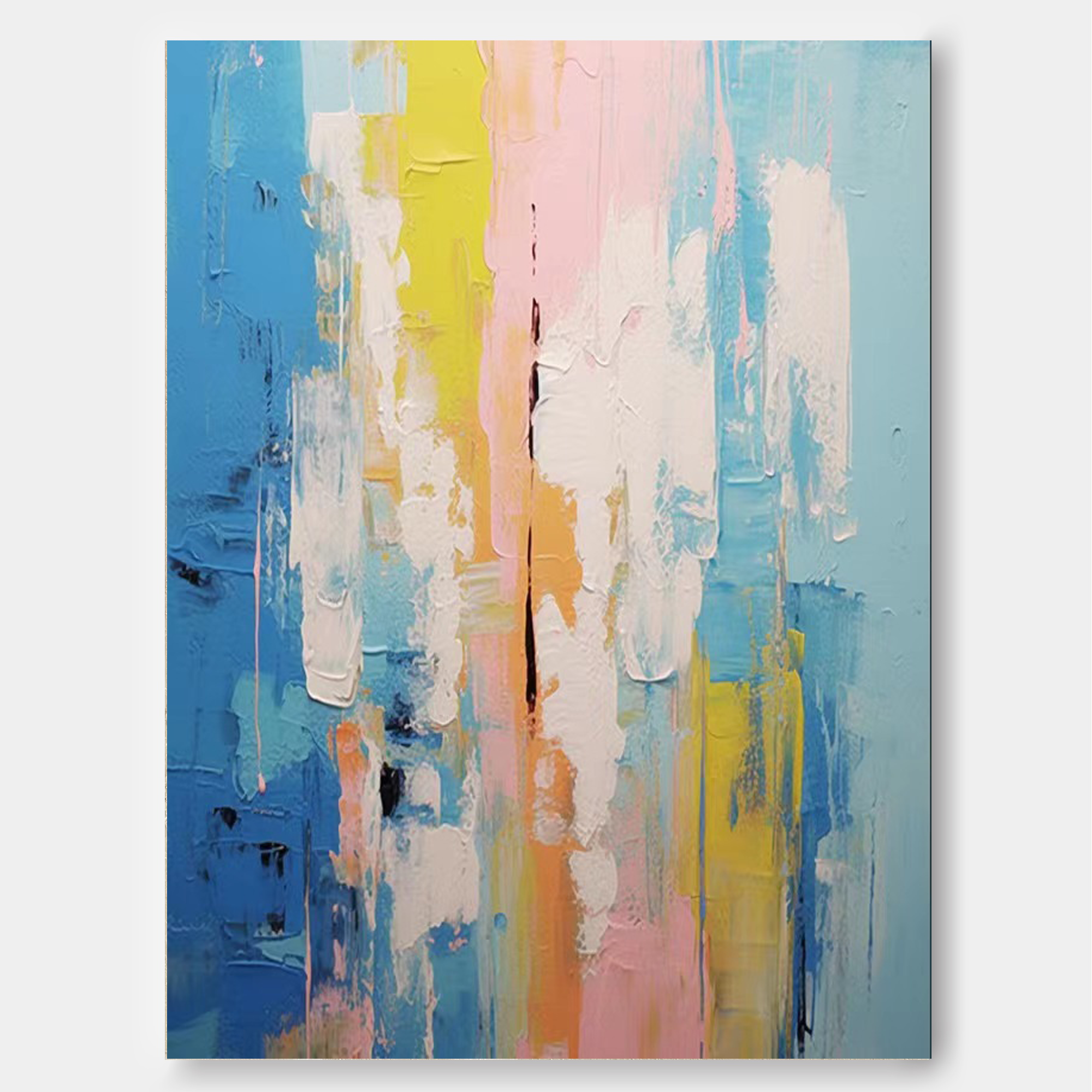 Abstract Canvas Art AB036 - Neutralighting
