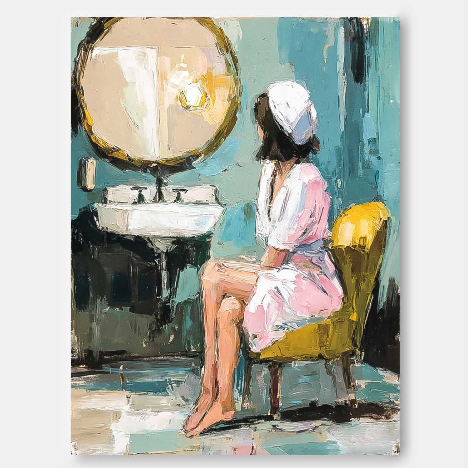 Wall Art People Joyful Fashion Vacation Decor