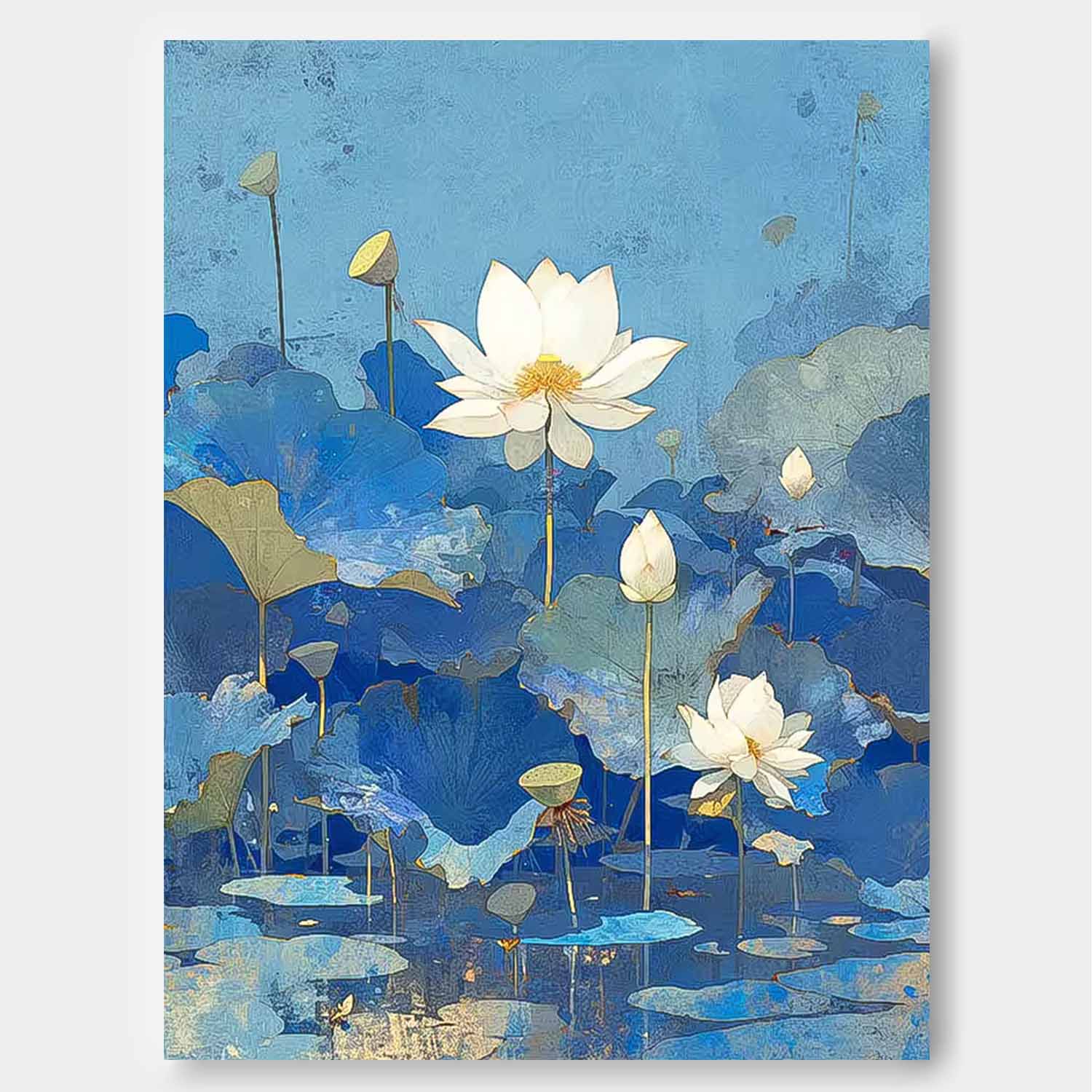 Flower Canvas Art #FL144