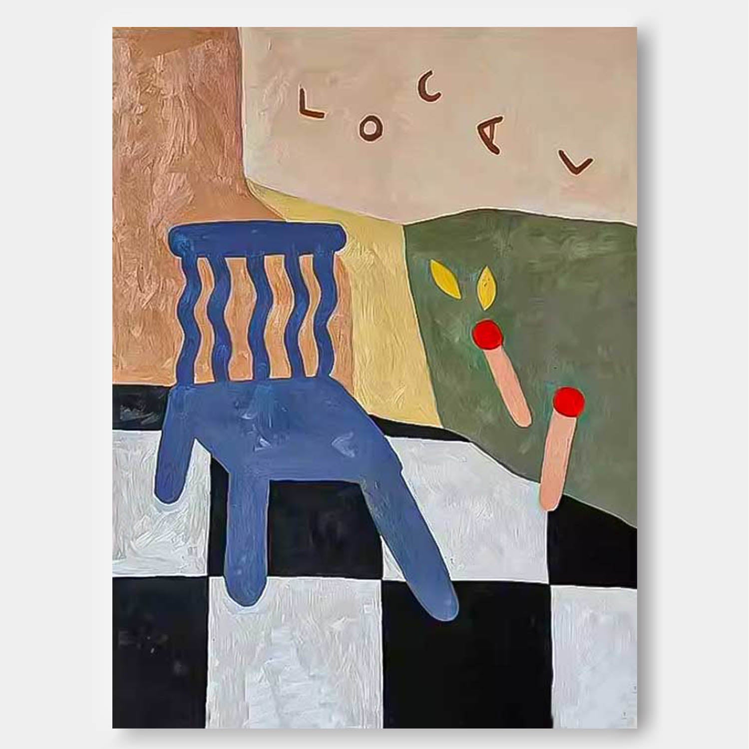 Wall Art Playful Abstract Still Life
