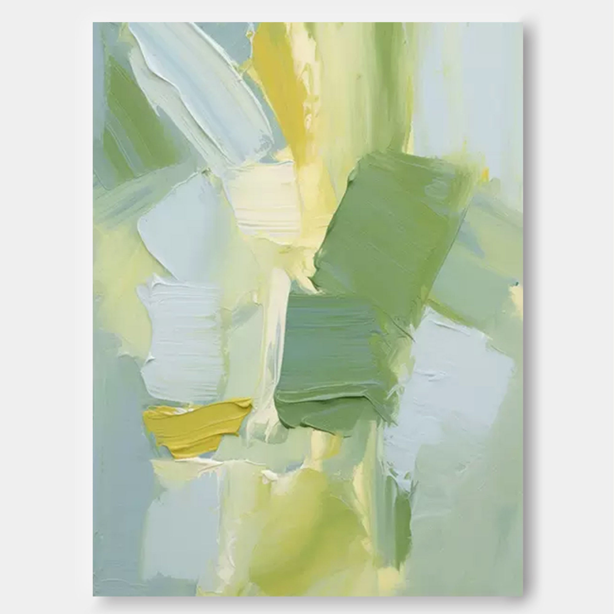 Wall Art Abstract Impasto Neutral Organic