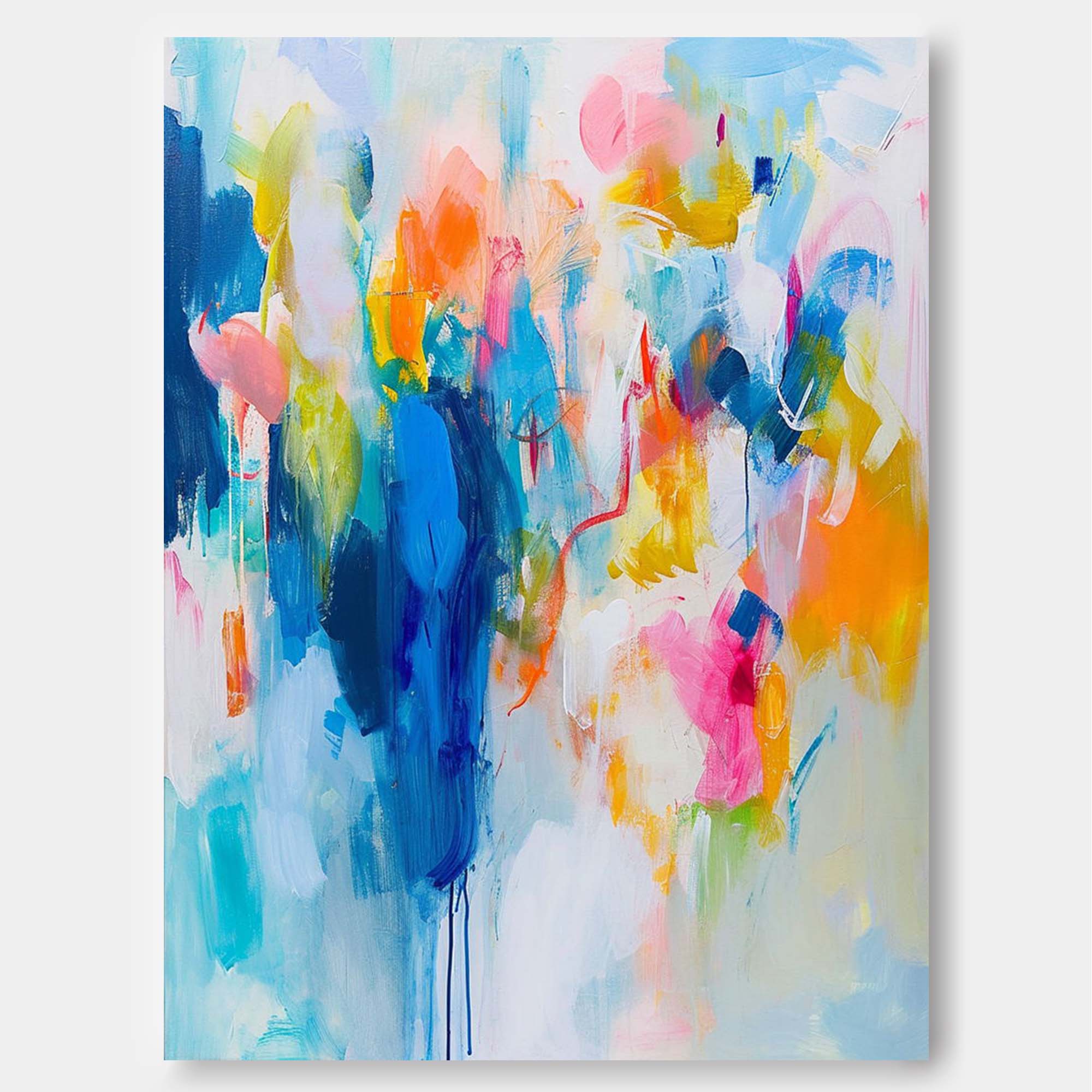 Wall Art Fresh Abstract Watercolor Wash