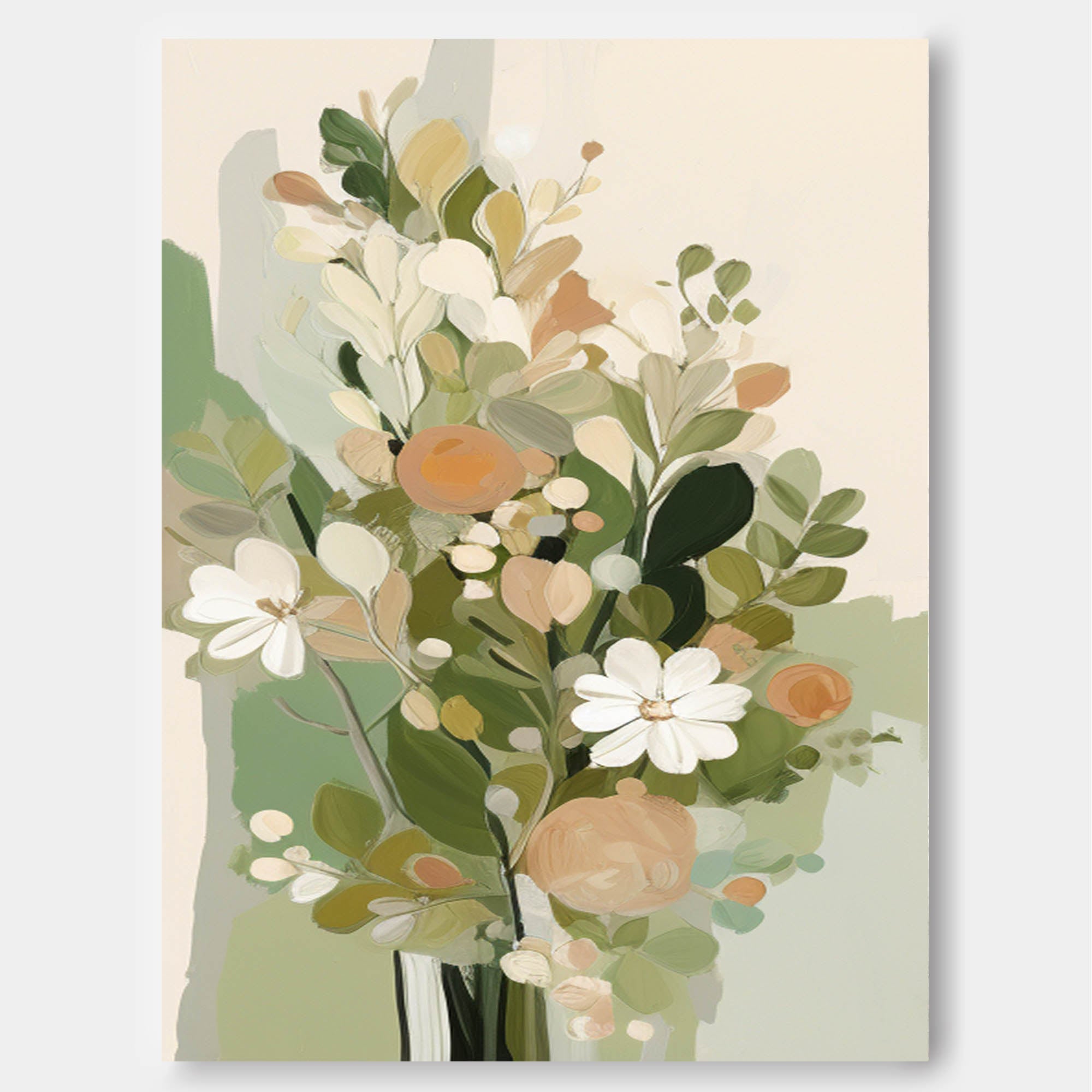 Wall Art Flower Fresh Nature Atmosphere