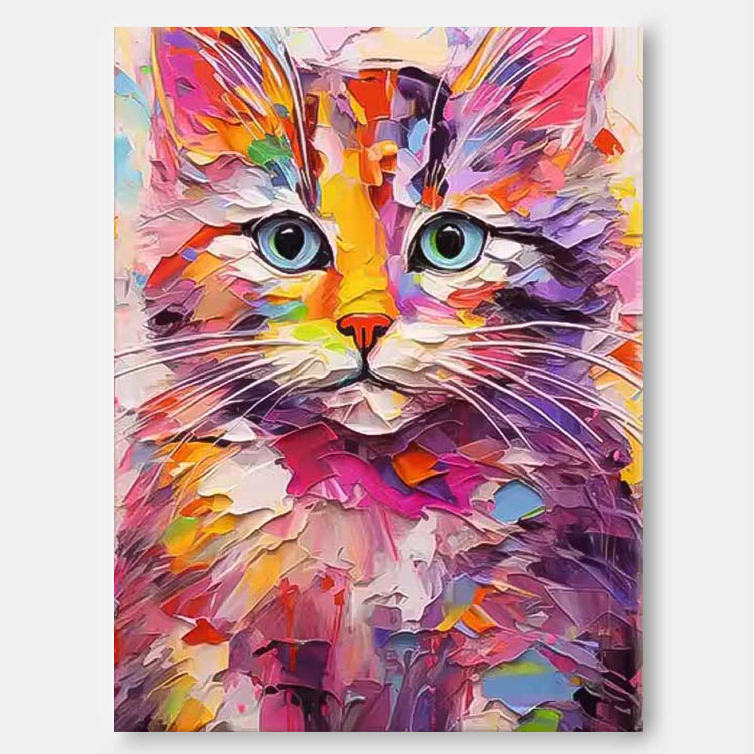 Wall Art Animal Cheerful Contemporary Pop