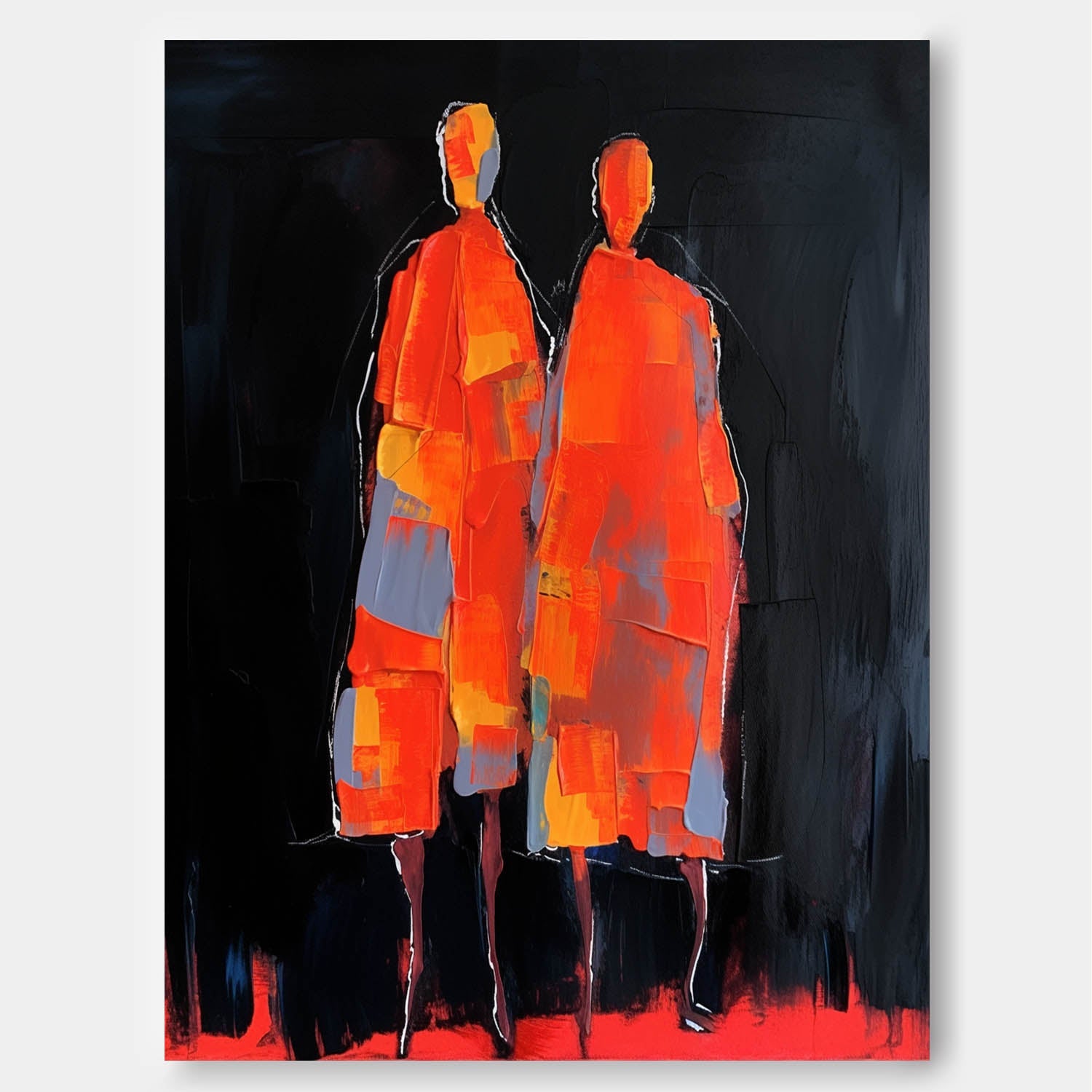 Wall Art Figurative Abstract Understated Serene