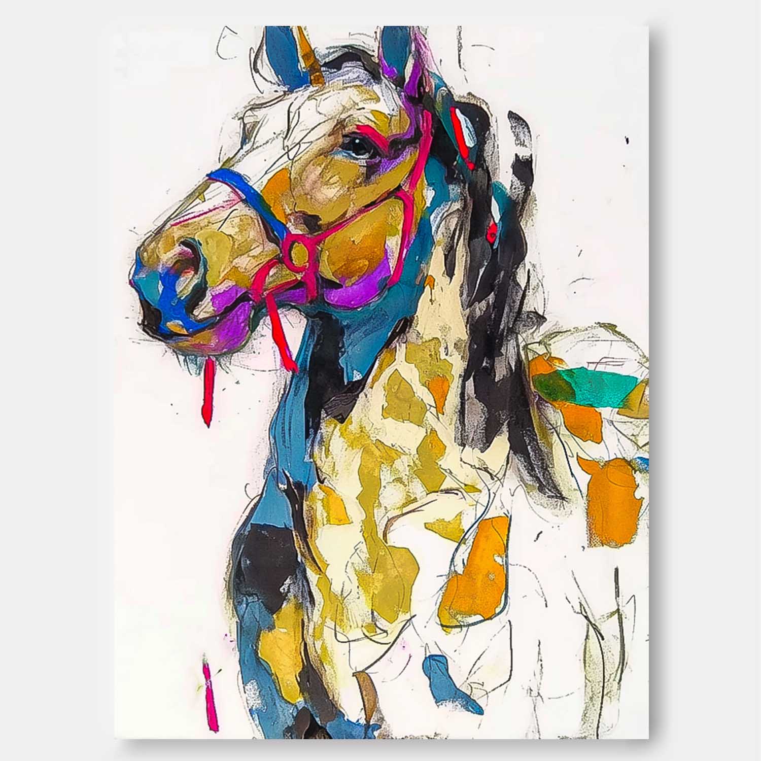 Wall Art Animal Neo-Pop Art Playful