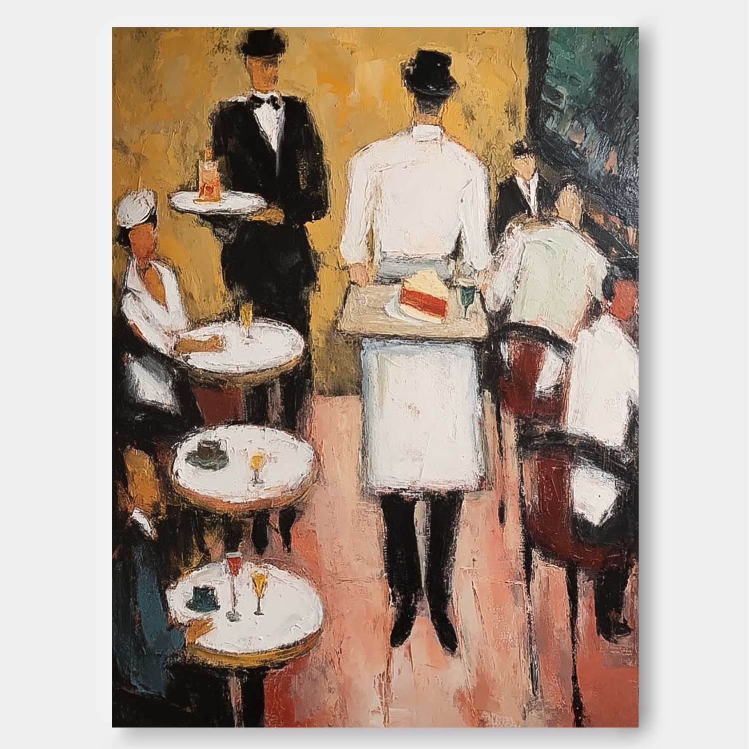Wall Art People Neo-Expressionist Maximalist Lyrical