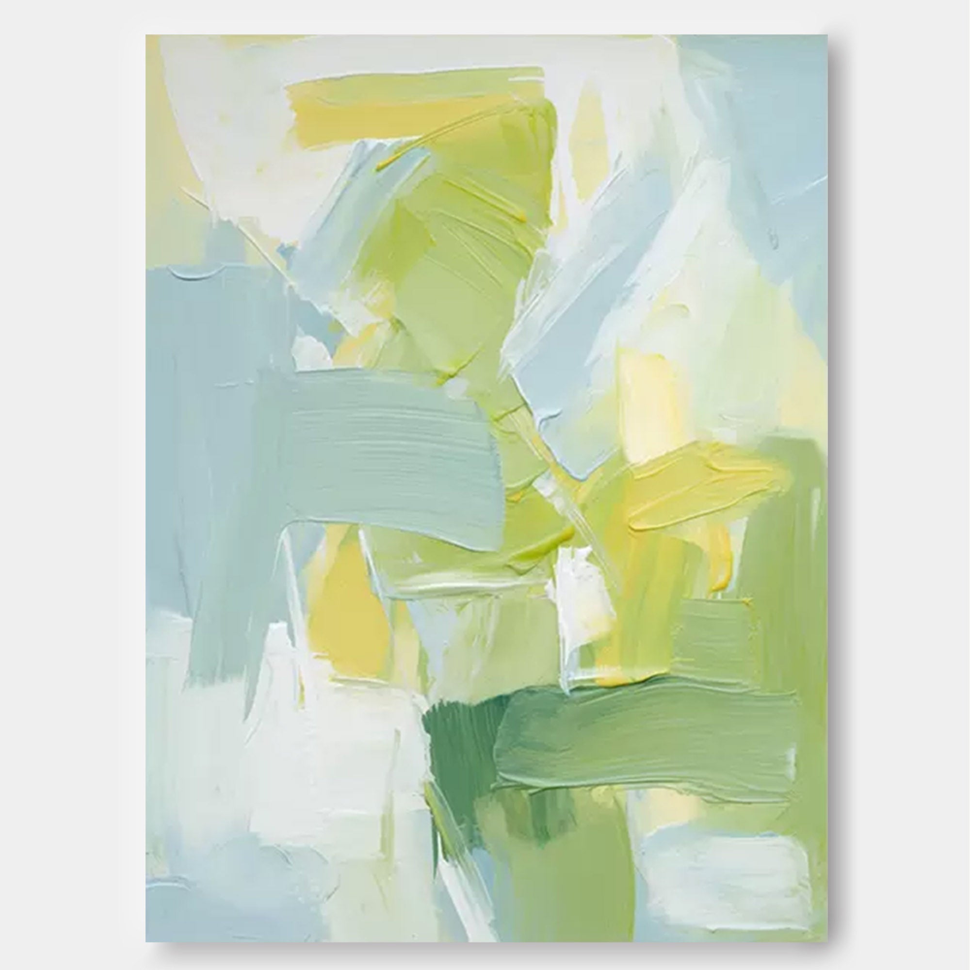 Wall Art Abstract Vibrant Cheerful Fresh