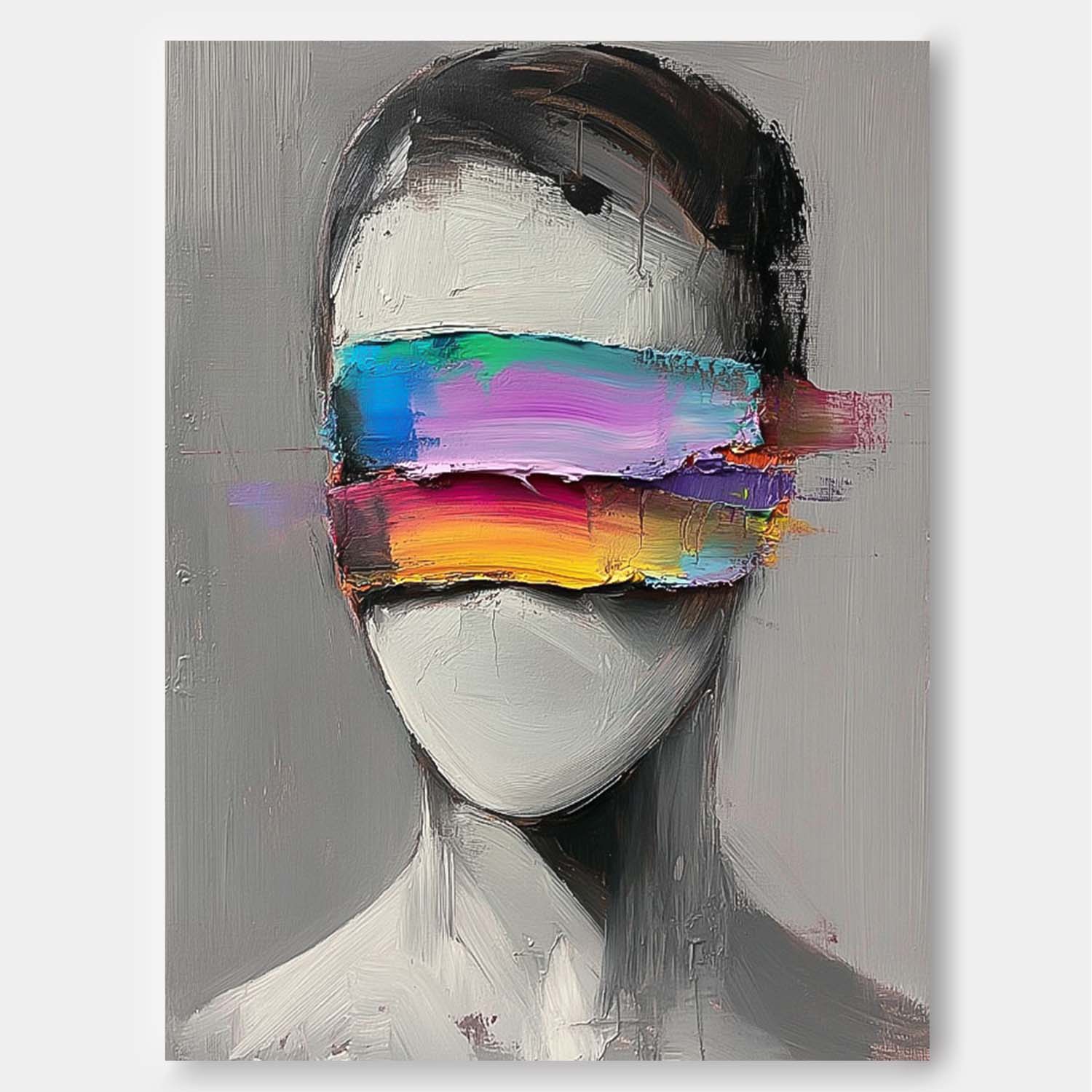 Wall Art People Luxury Artistic Abstract Figure