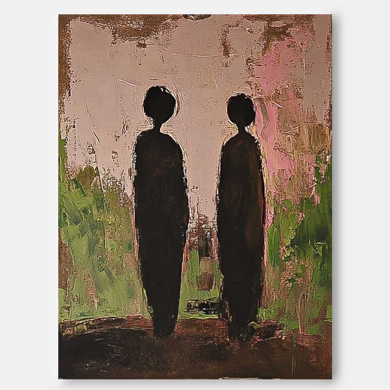 Wall Art People Tranquil Wabi-Sabi Natural