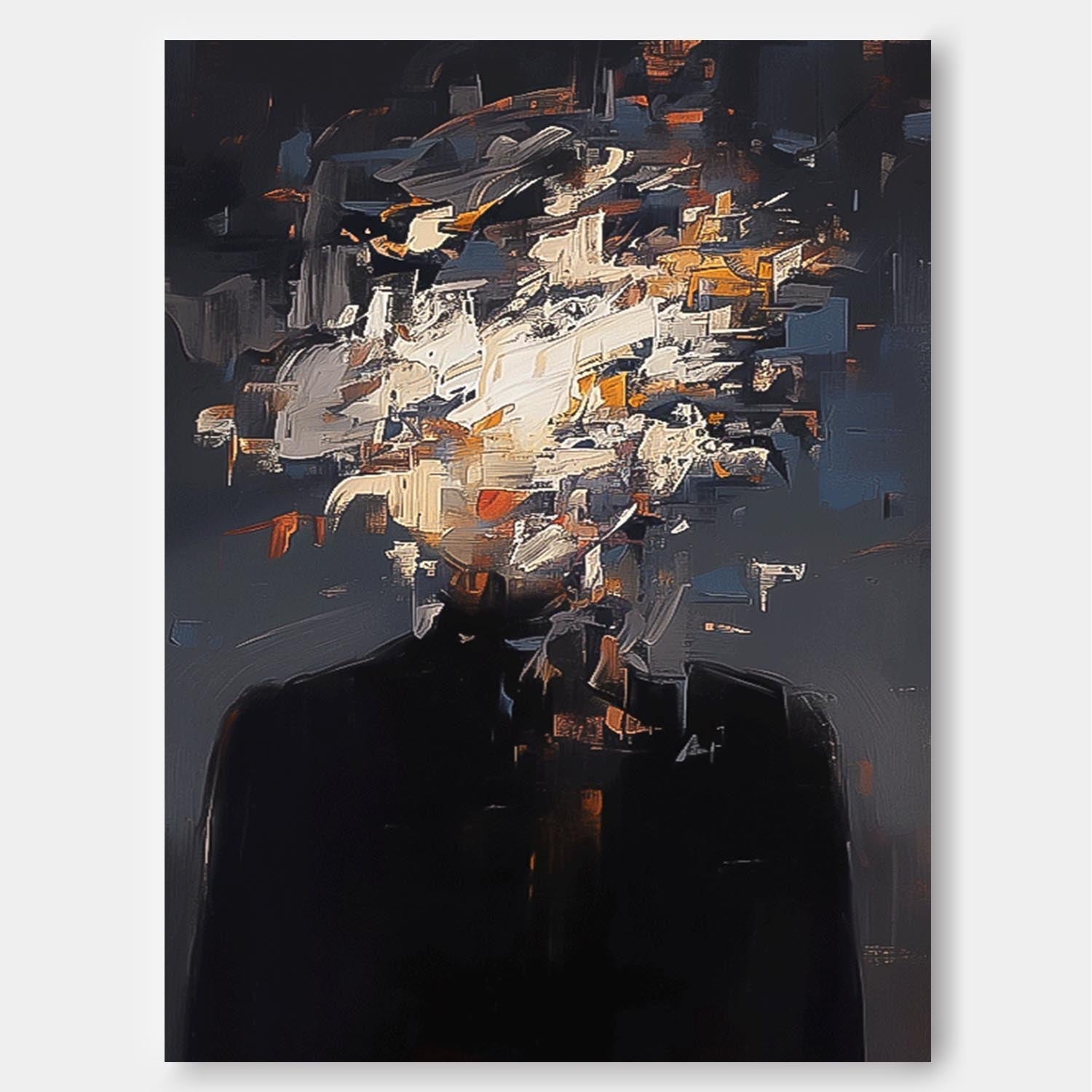 Wall Art Modern People Abstract Expressive