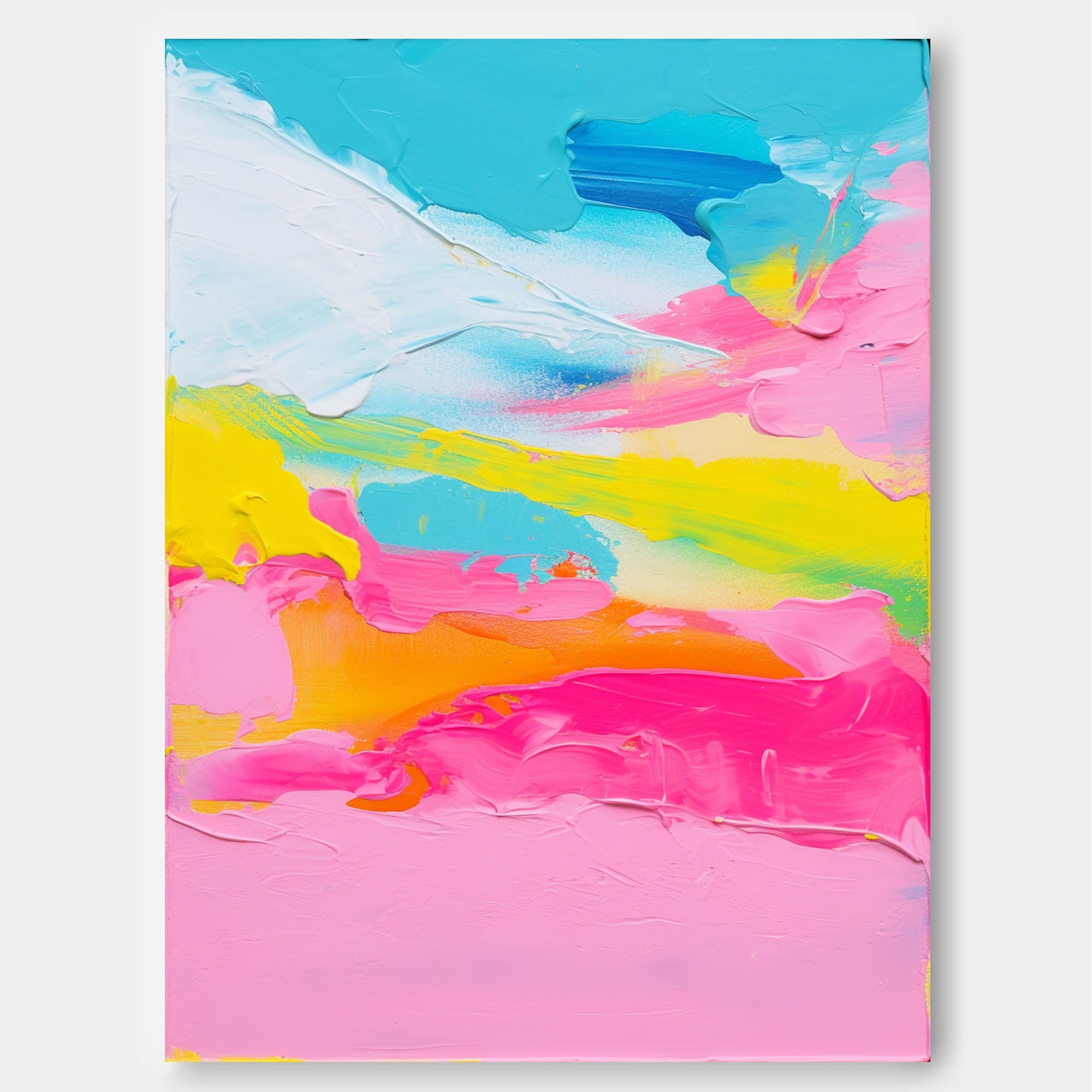 Wall Art Abstract Impressionist Playful