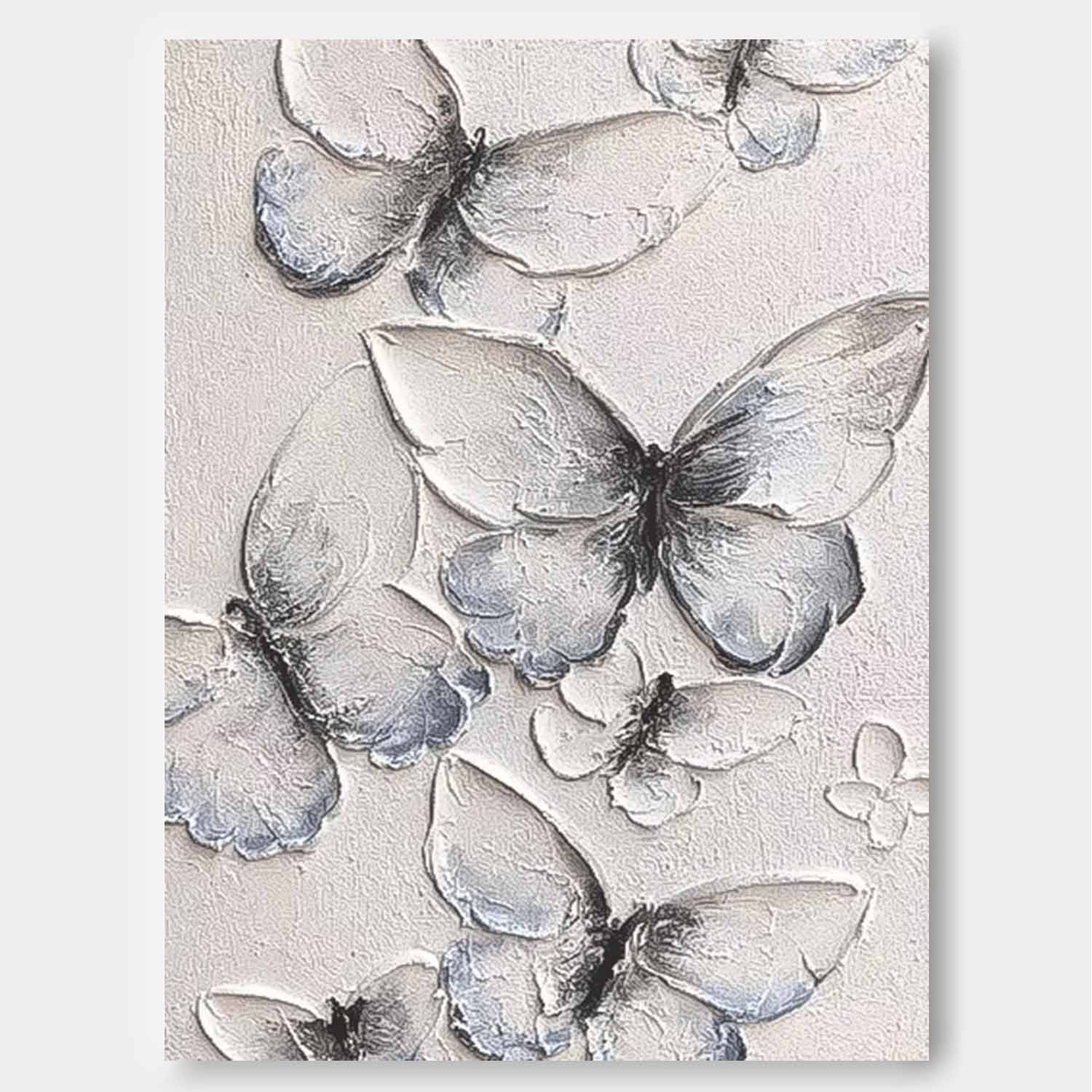 Wall Art Impasto Elegant Animal Painterly