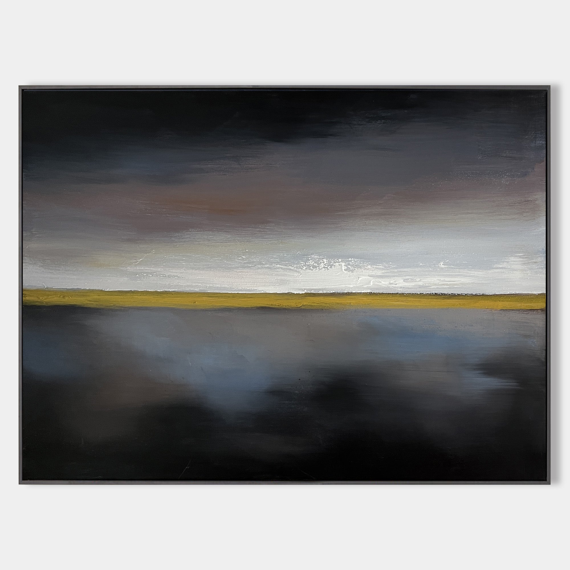 Black Abstract Painting ABAH82 - Neutralighting