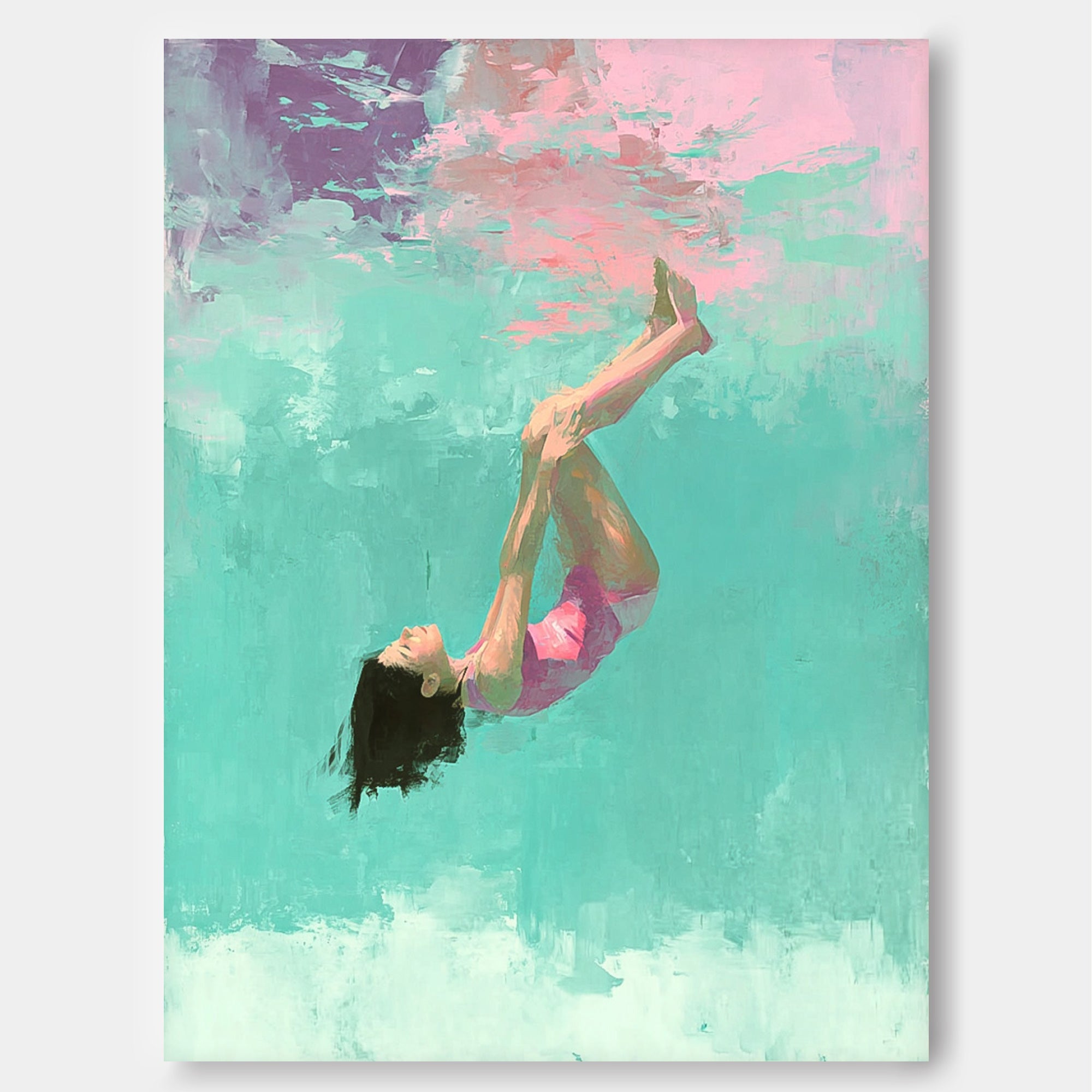 Wall Art People Graceful Serene Summer Decor
