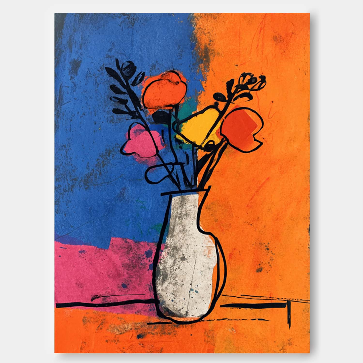 Flower Canvas Art FL265 - Neutralighting