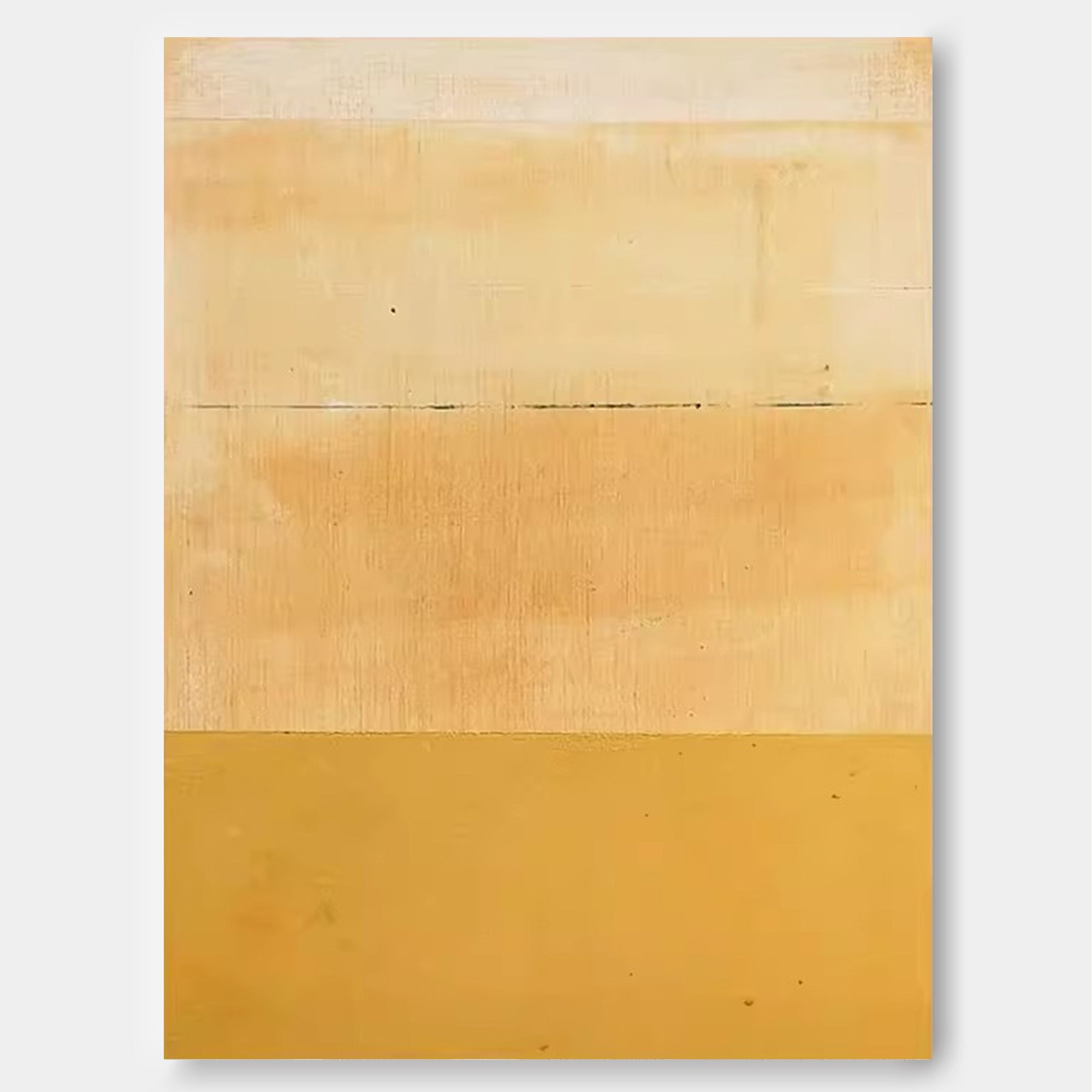 Wall Art Minimalist Ochre Horizon