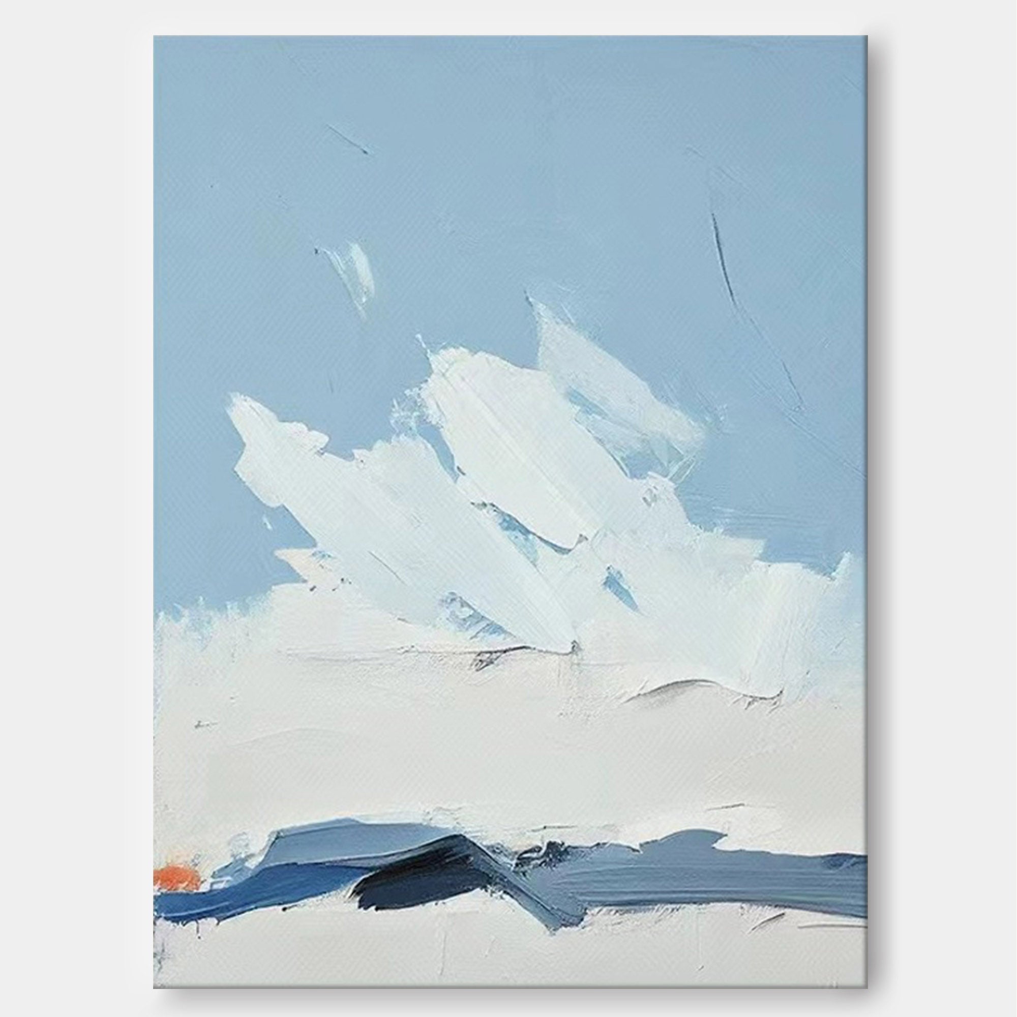 Abstract Canvas Art AB051 - Neutralighting