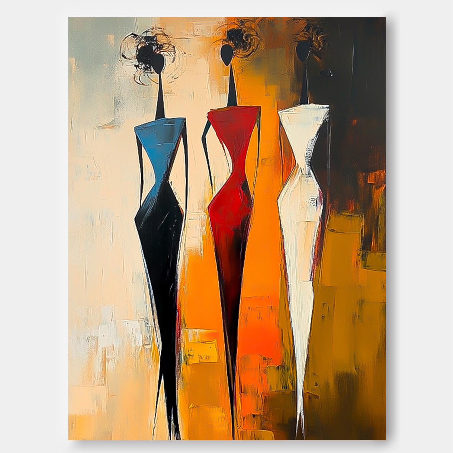 Wall Art People Elegant Modern Abstract