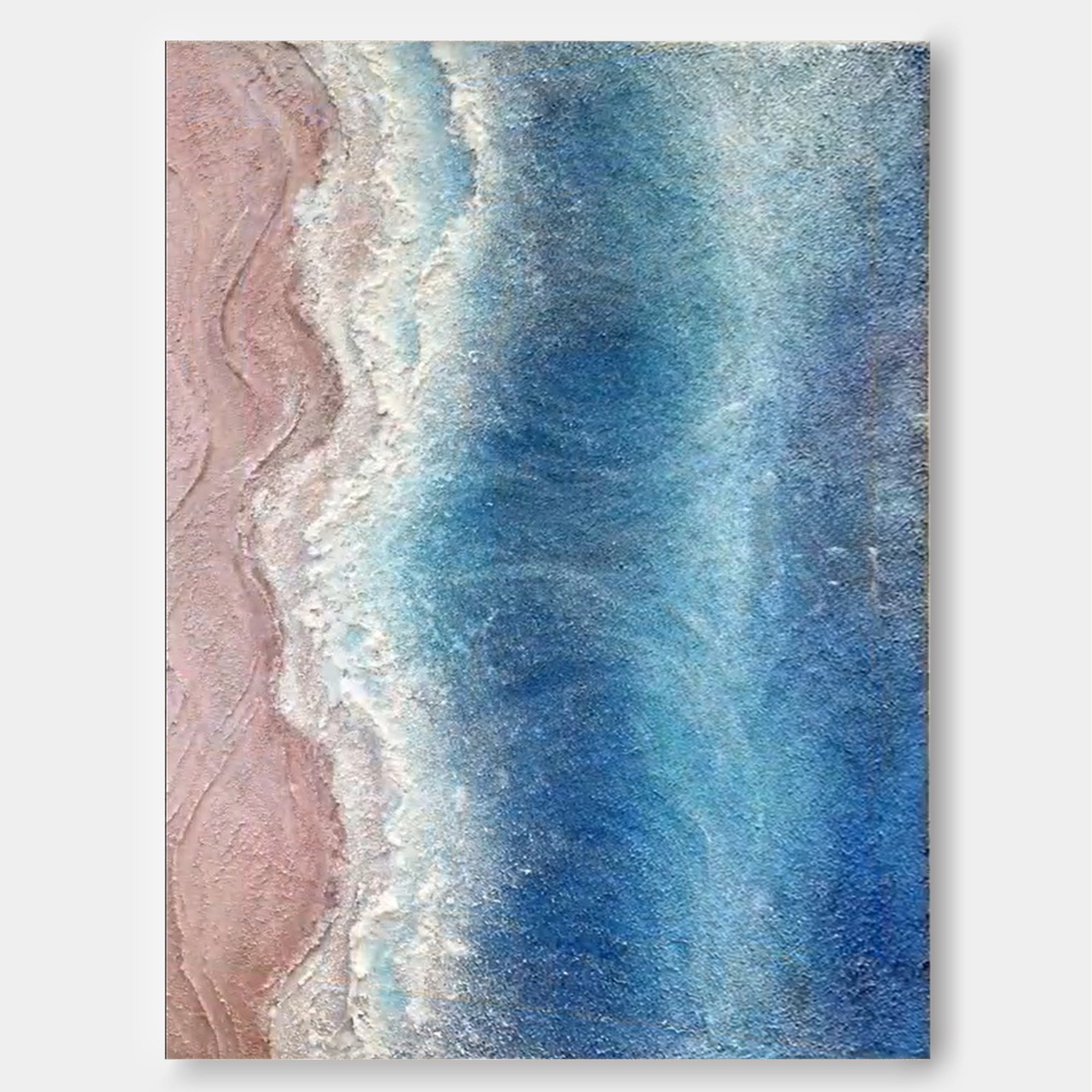 Wall Art Beach & Ocean Landscape Impasto