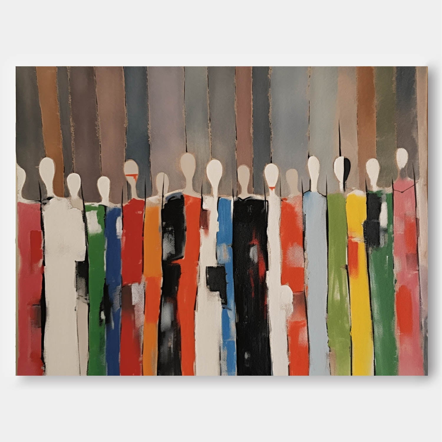 Wall Art Elegant Figurative Meditative Decor