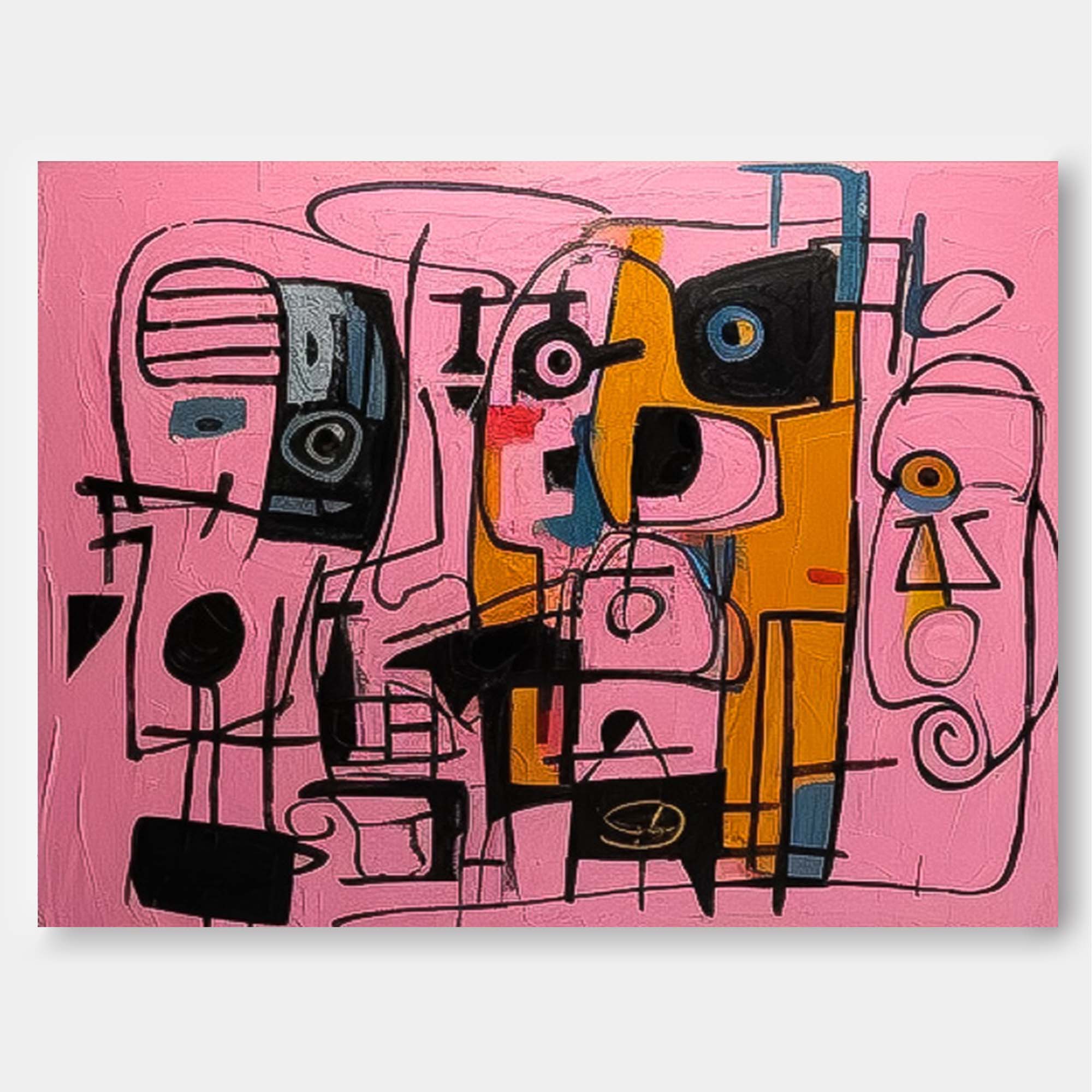 Wall Art Surrealist Abstract Whimsical Quirky