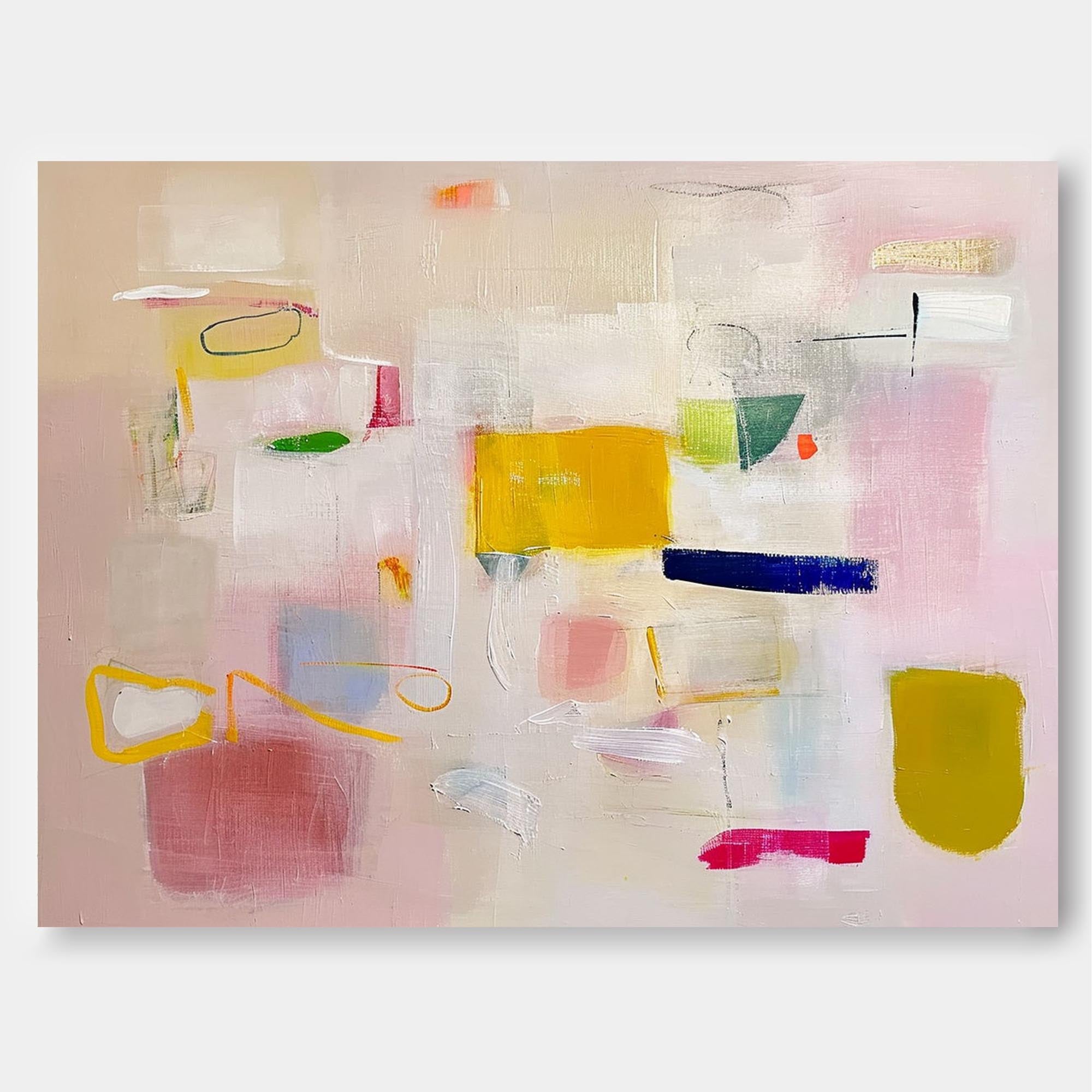 Abstract Canvas Art AB454 - Neutralighting