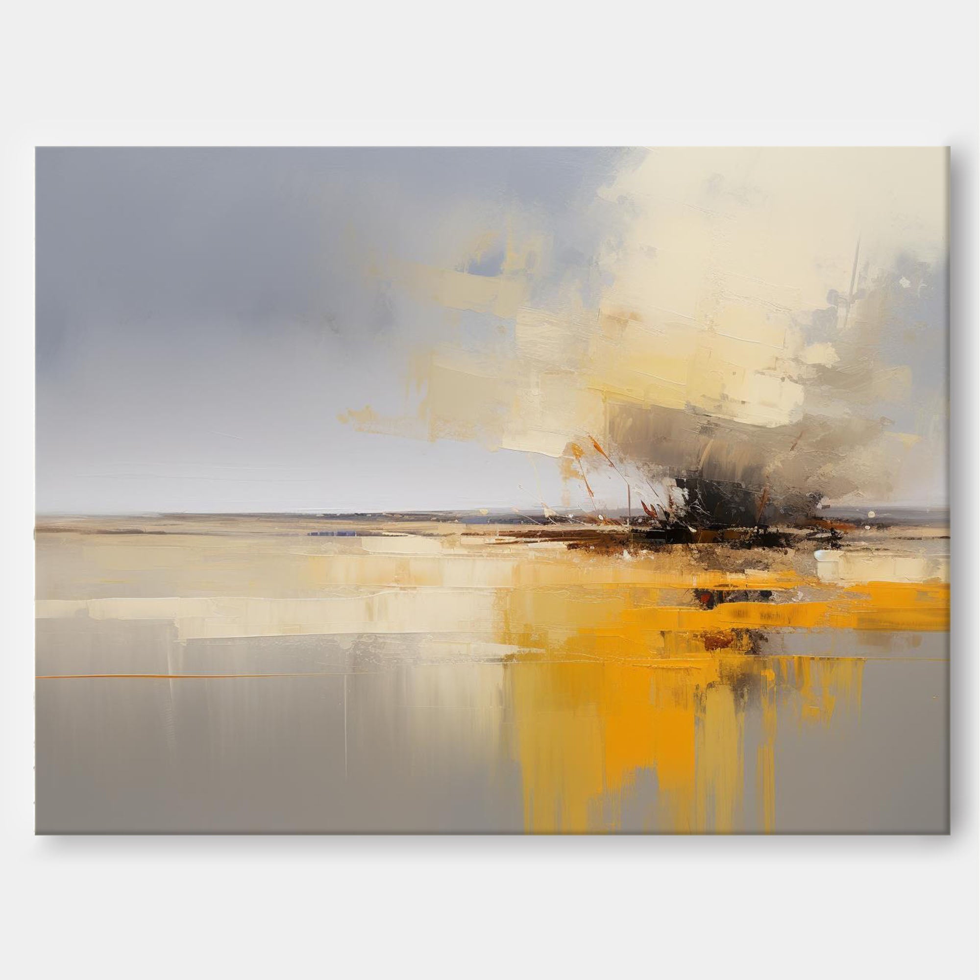 Abstract Canvas Art AB057 - Neutralighting