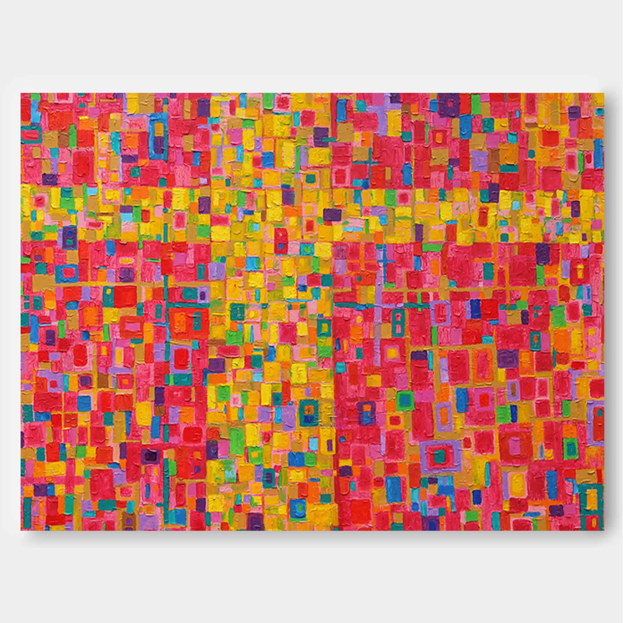 Wall Art Abstract Minimalist Bold Color