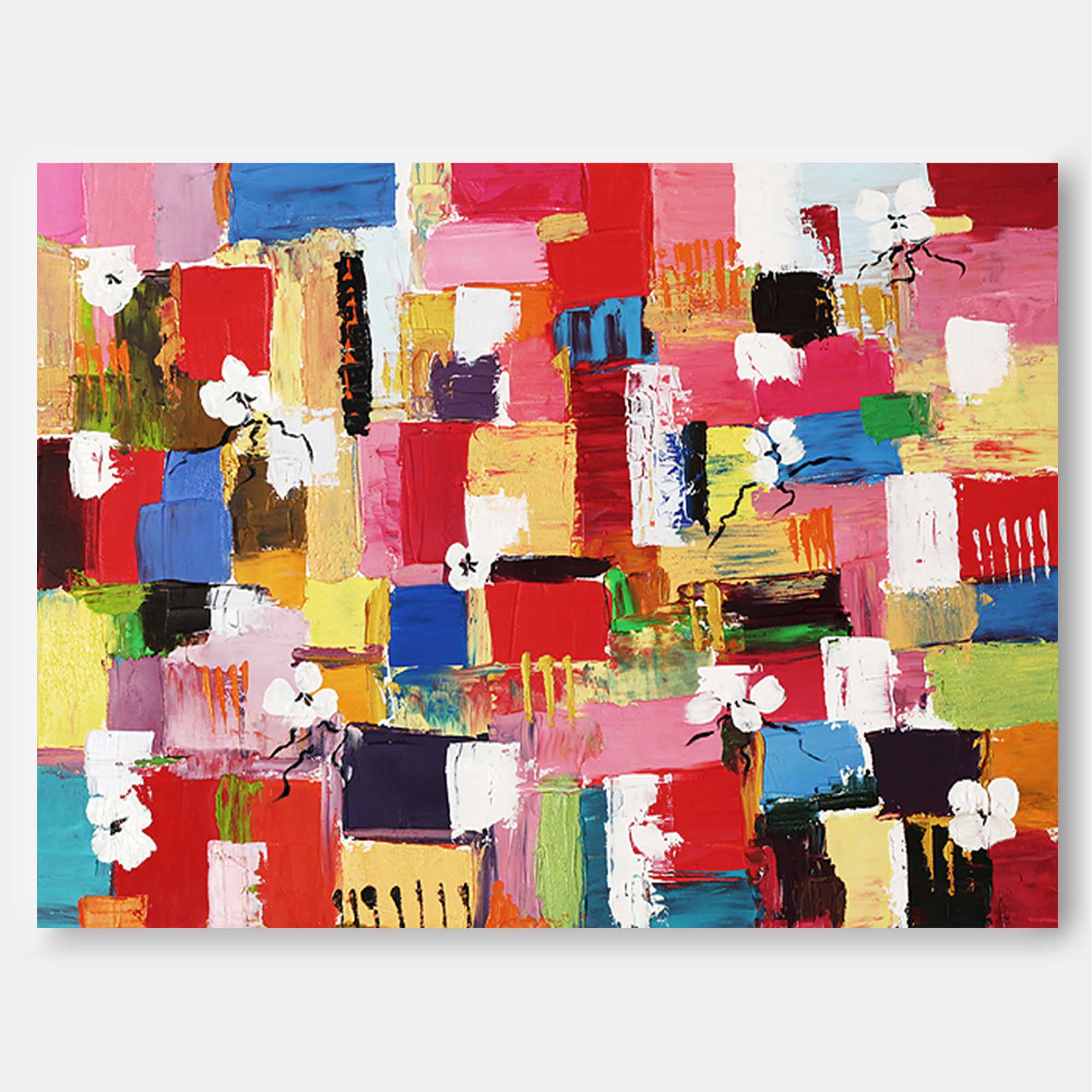 Wall Art Playful Energetic Abstract Bold