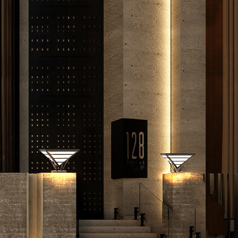 Ray Modern Diamond Metal Outdoor Landscape Pathway Light