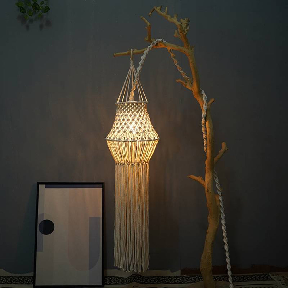 Ritta Pendant Light, 7 Style, Cotton Rope - Neutralighting