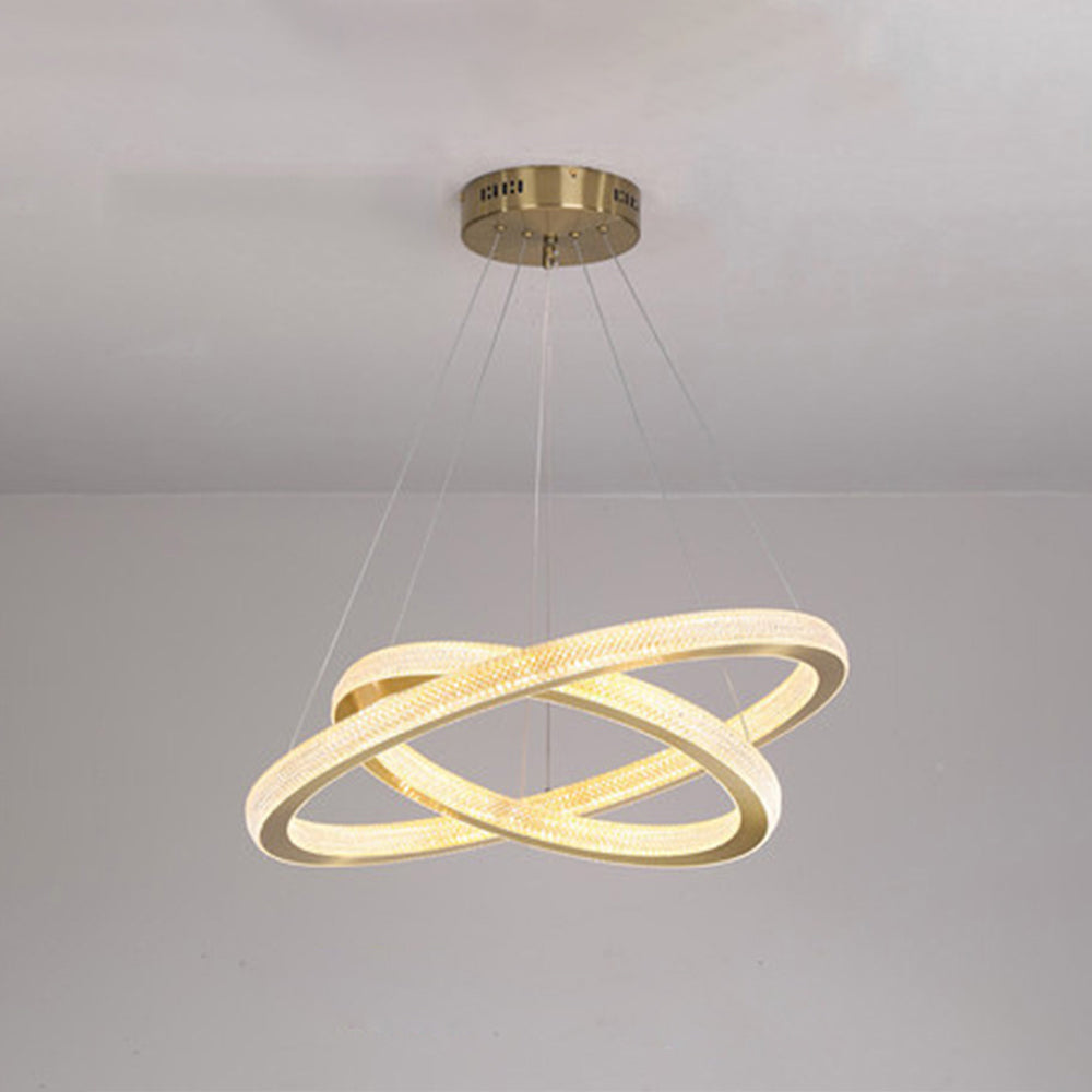 Kristy Contemporary Gold Luxury Ring Pendant Light - Neutralighting
