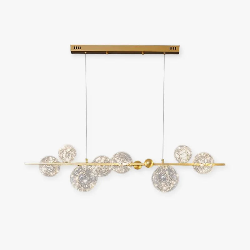 Valentina Art Deco Luminous Sphere Cluster Glass Pendant Light - Neutralighting