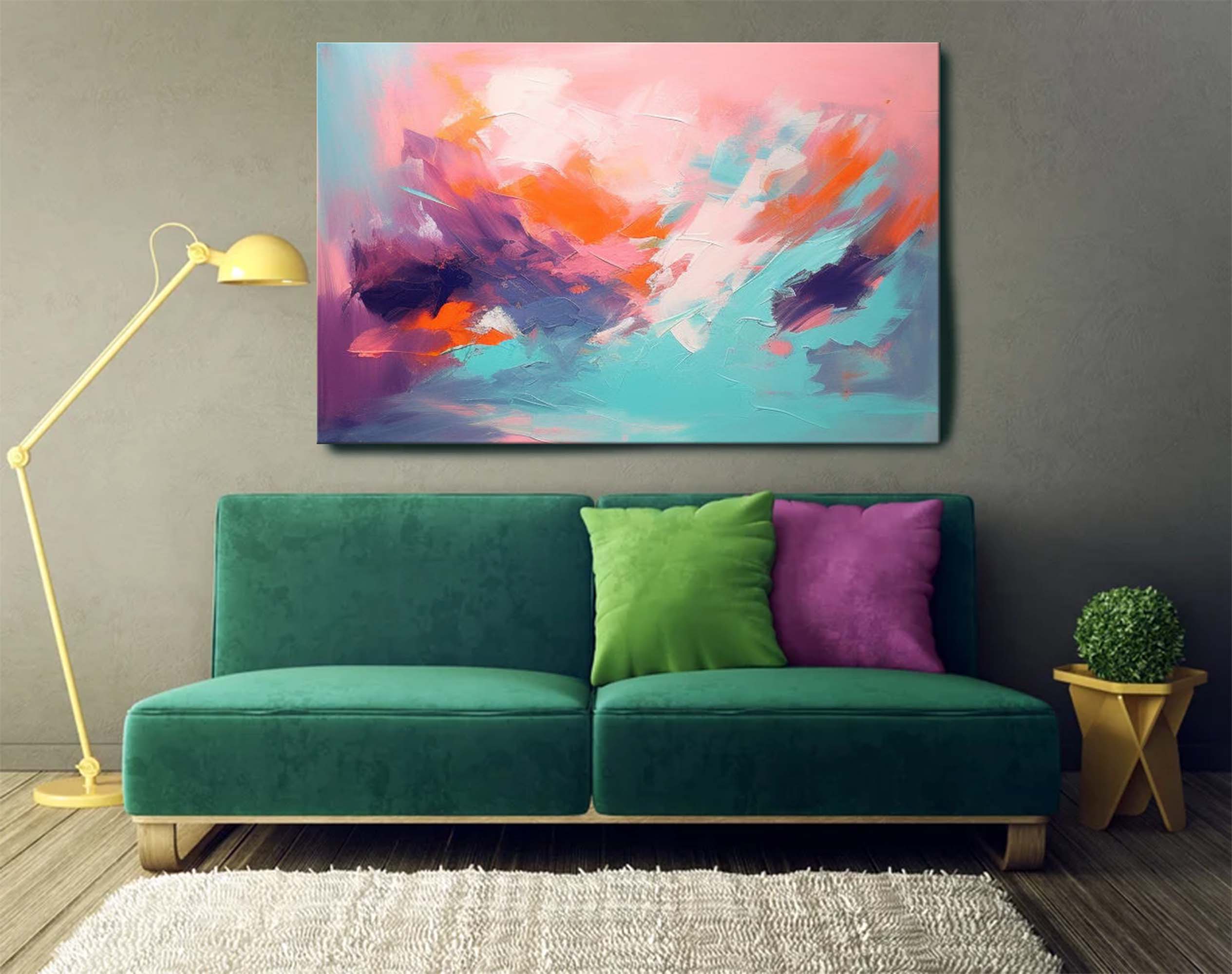 Wall Art Elegant Neutral Abstract