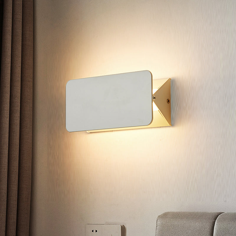 Arisha LED Metal Indoor Wall Lamp Rotatable, White - Neutralighting
