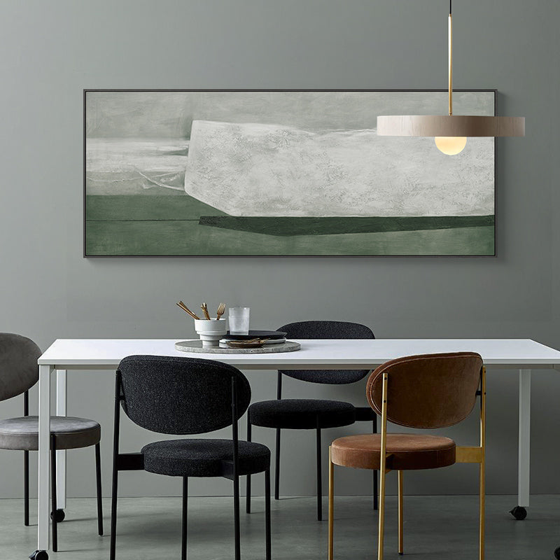 Beautiful Green Abstract Painting ABAP09 - Neutralighting