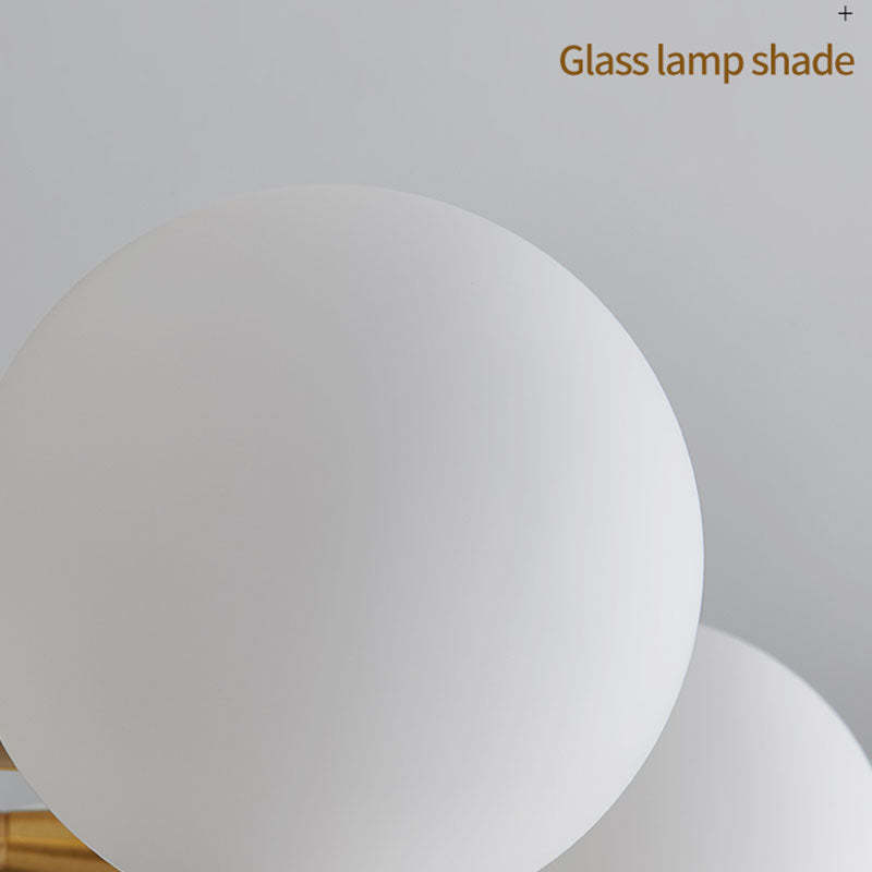 Valentina Contemporary Flush Mount Ceiling Light, Glass Bubble - Neutralighting