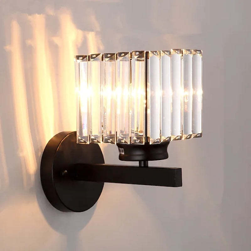 Arisha Modern LED Crystal Wall Lamp Square, Round - Neutralighting