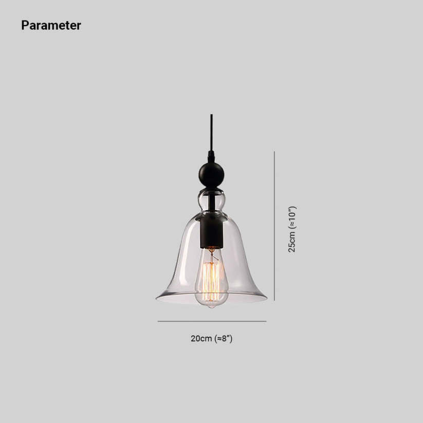 Arisha Vintage Industrial Bell Pendant Light - Neutralighting
