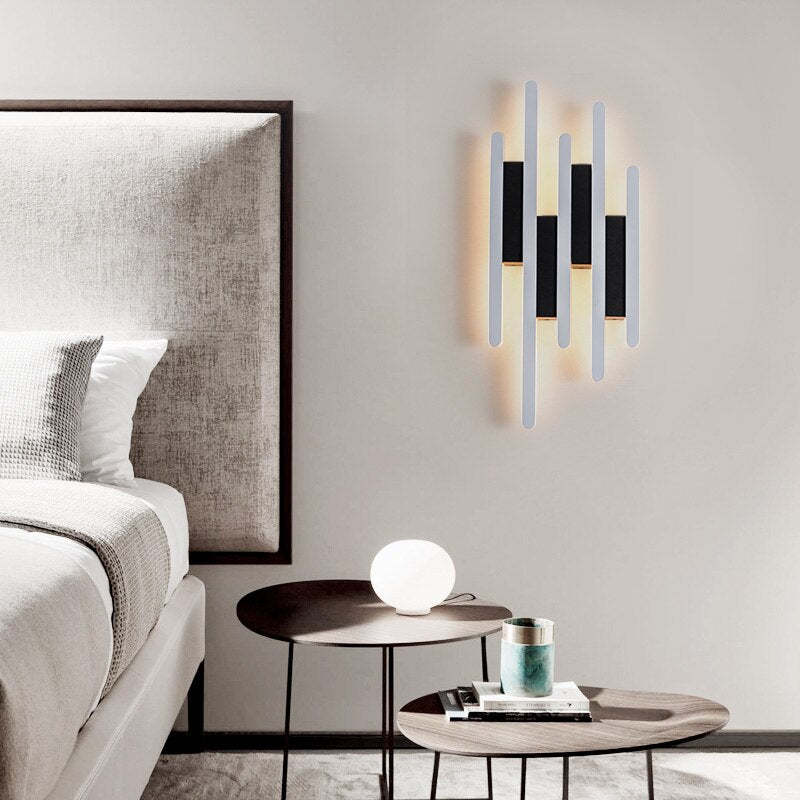 Arisha Industrial Black & White Wall Lamp, 2 Styles - Neutralighting